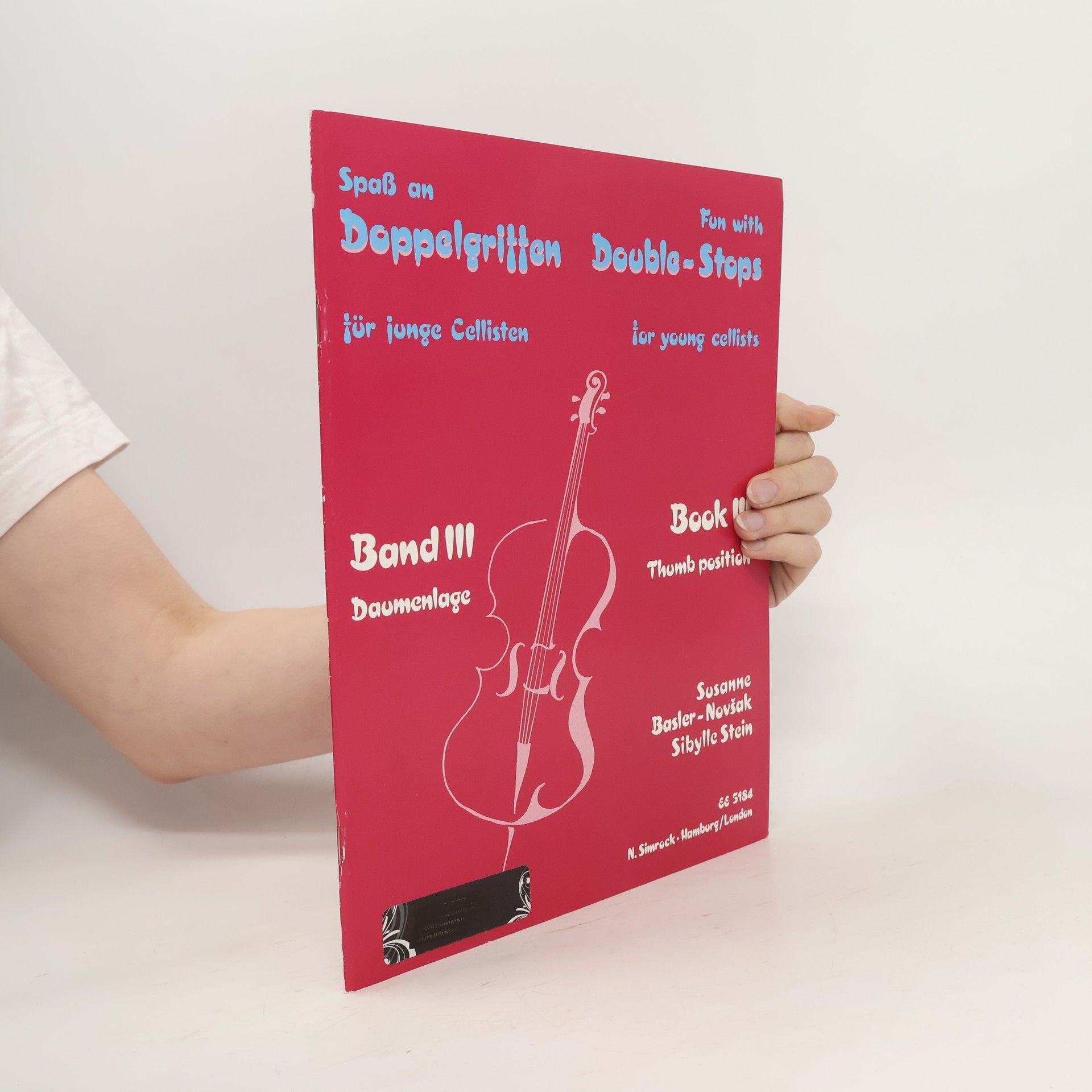 Susanne BaslerNovšak Spass an Doppelgritten für junge Cellisten. Fun with Double-Stops for young cellist. Band III.