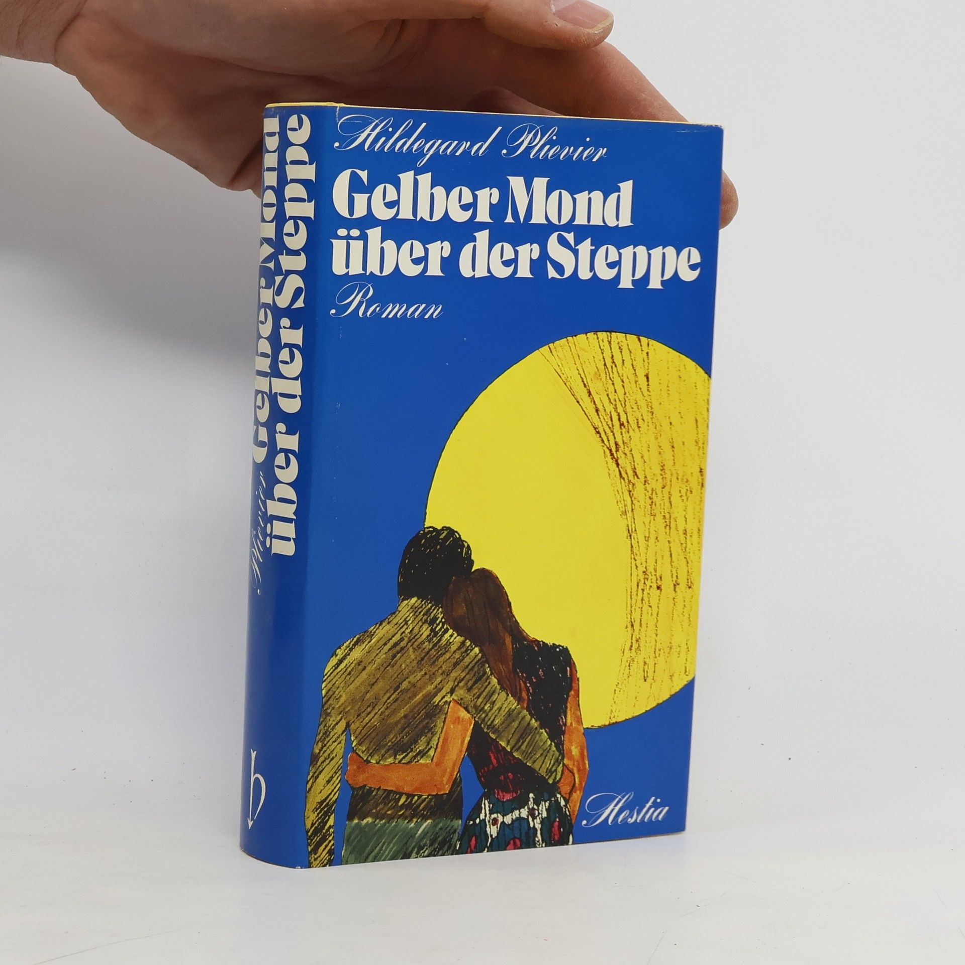 Hildegard Plievier Gelber Mond über der Steppe