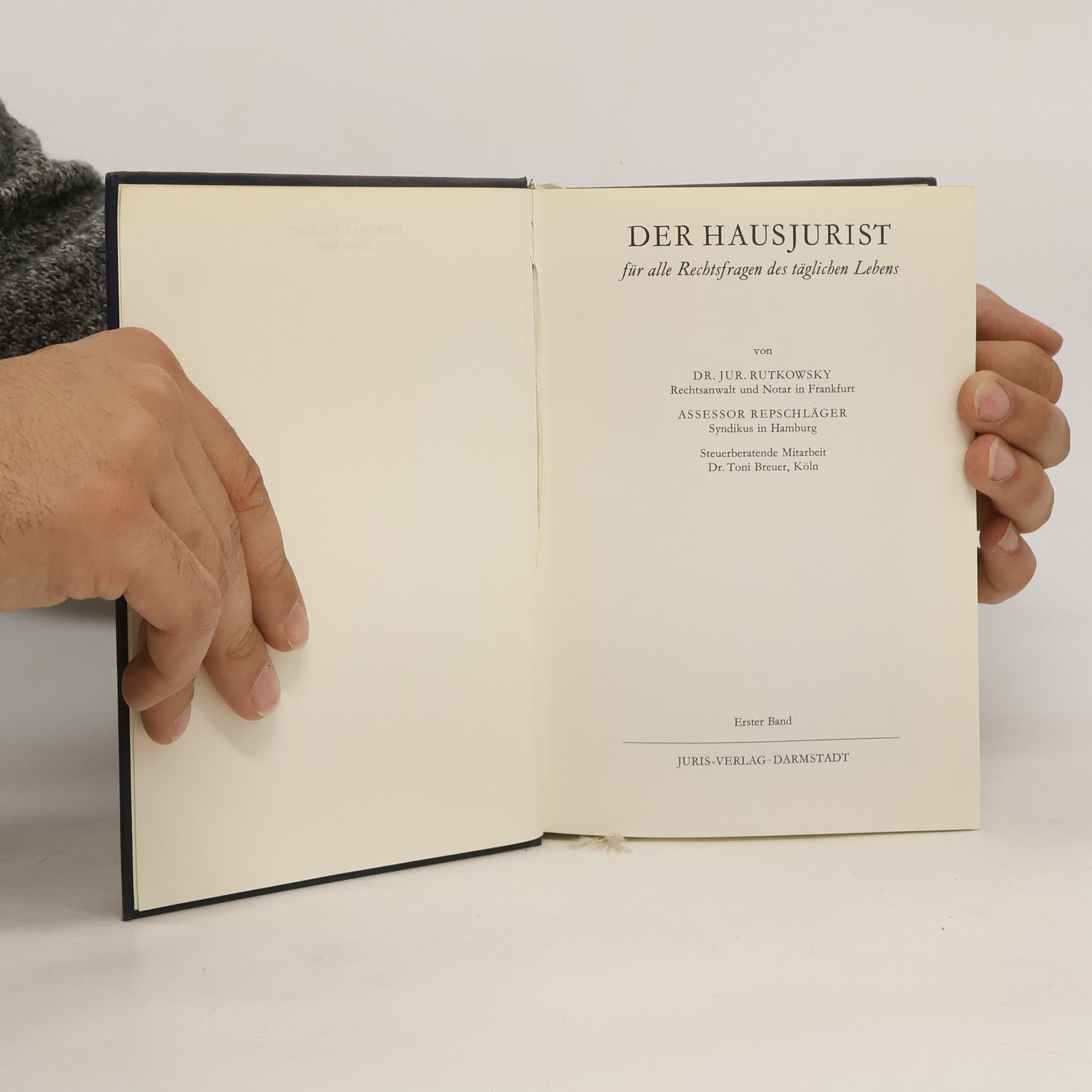 Autorenkollektiv Der Hausjurist 1