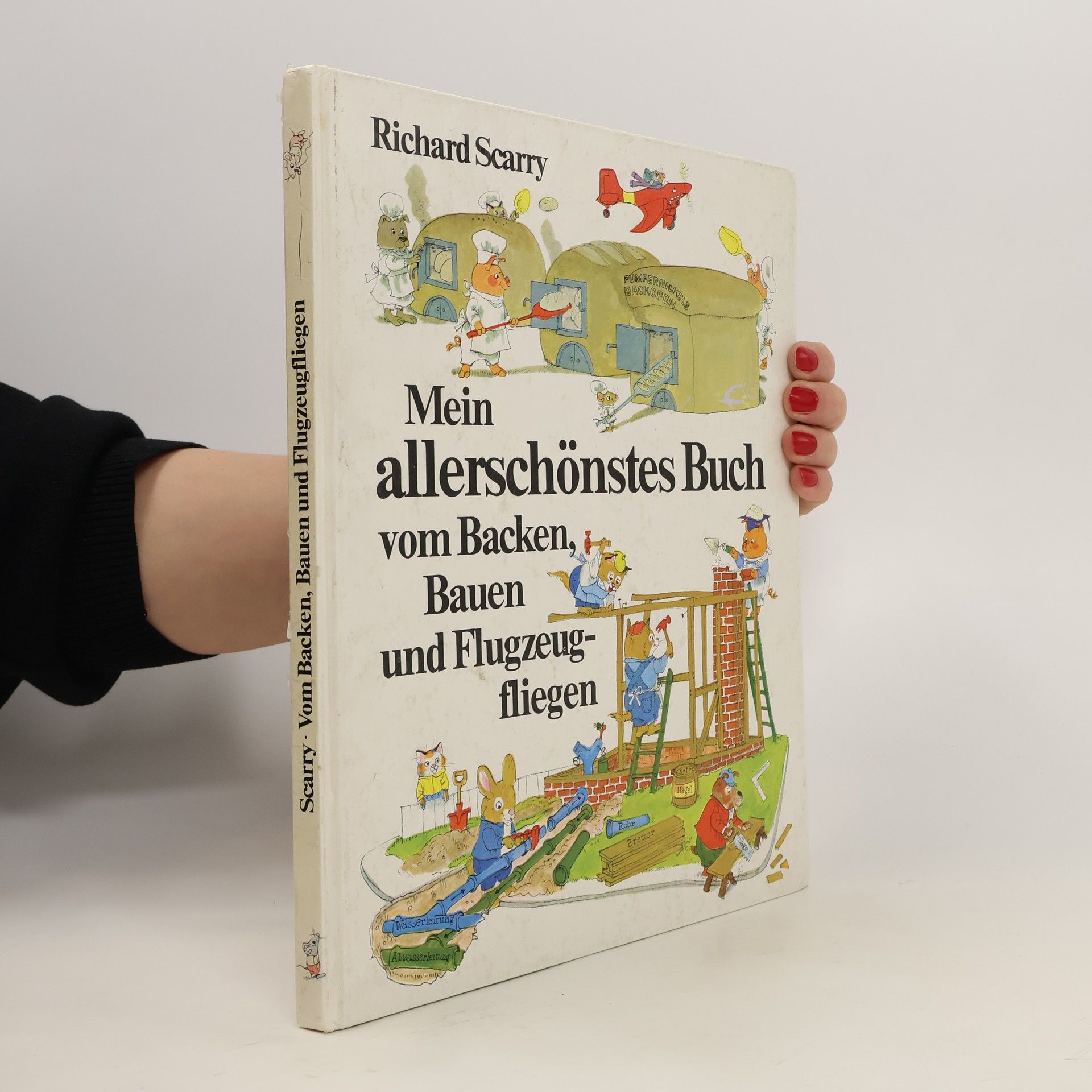 Richard Scarry Mein allerschönstes Buch vom Backen, Bauen und Flugzeugfliegen