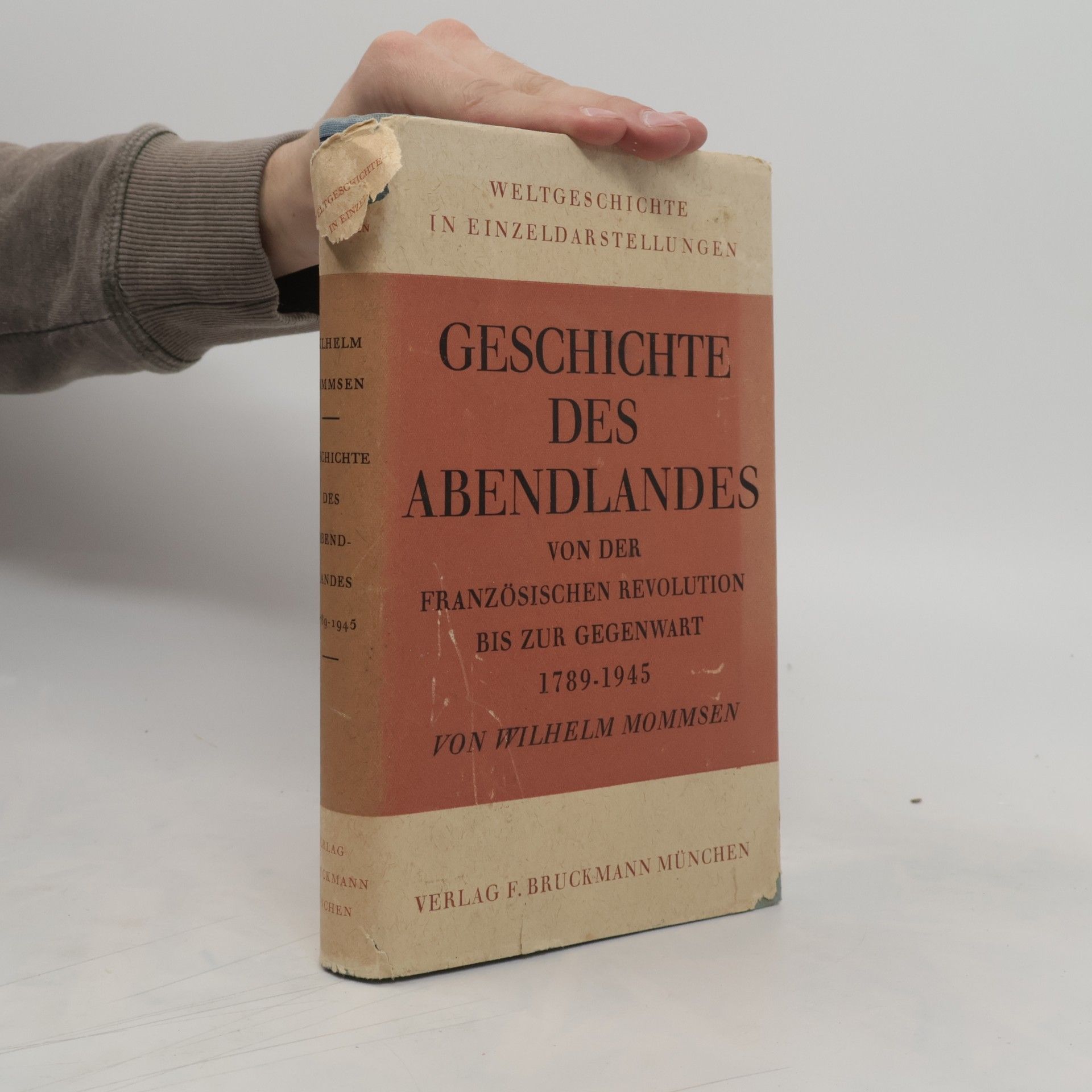 Wilhelm Mommsen Geschichte des Abendlandes