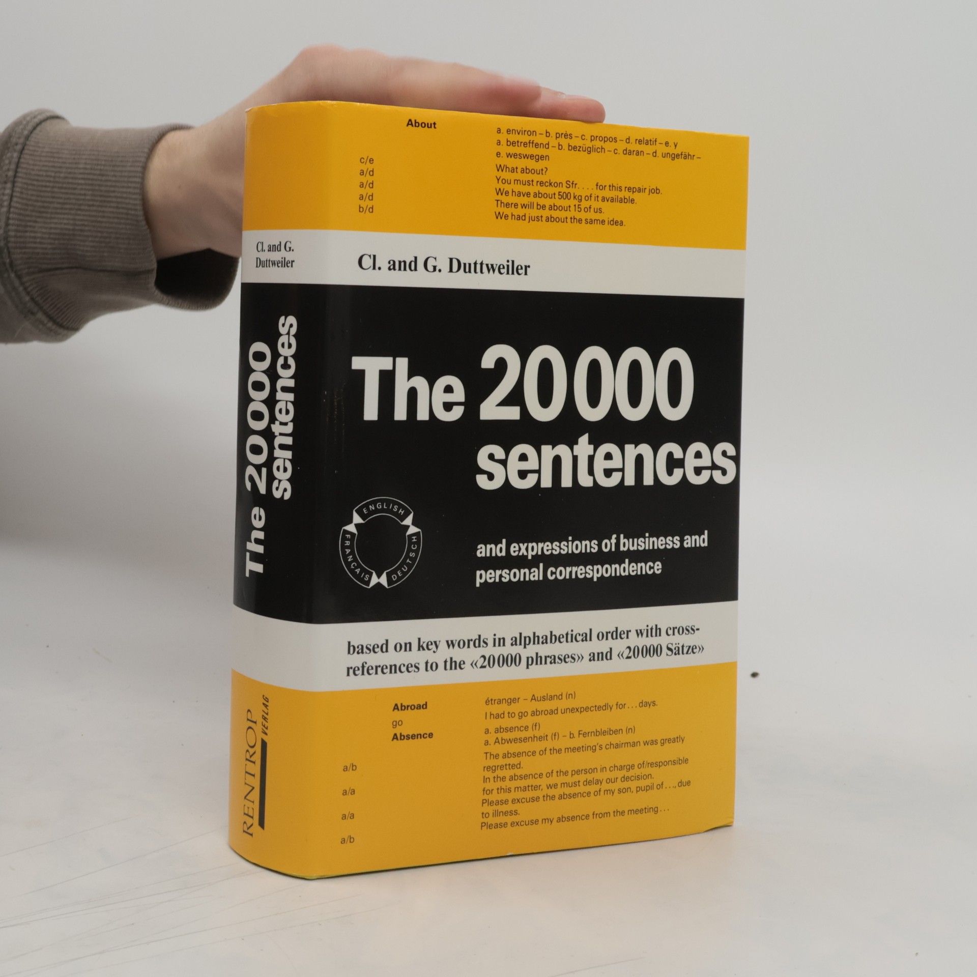 Claude Duttweiler The 20000 sentences and expressions of business and personal correspondence