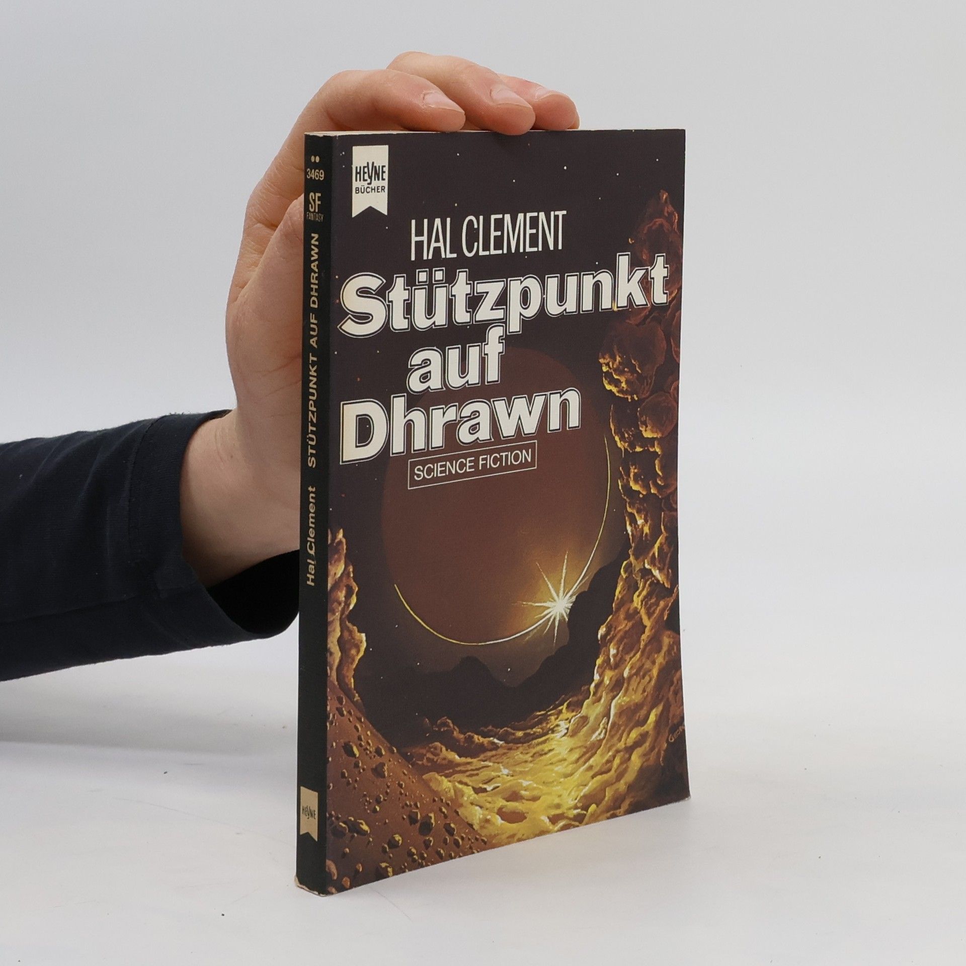 Hal Clement Stützpunkt auf Dhrawn