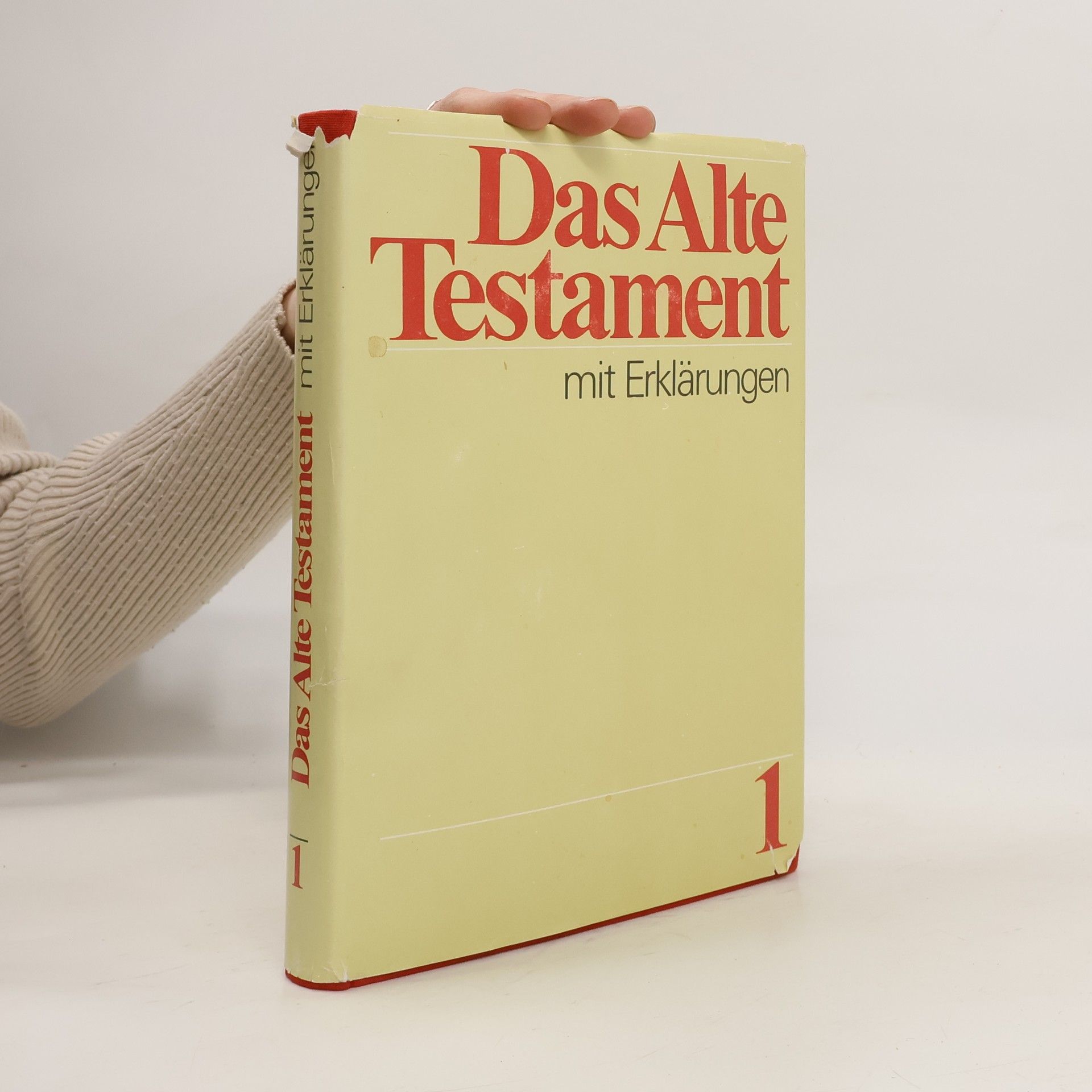 Martin Luther Das Alte Testament mit Erklärungen. Band 1