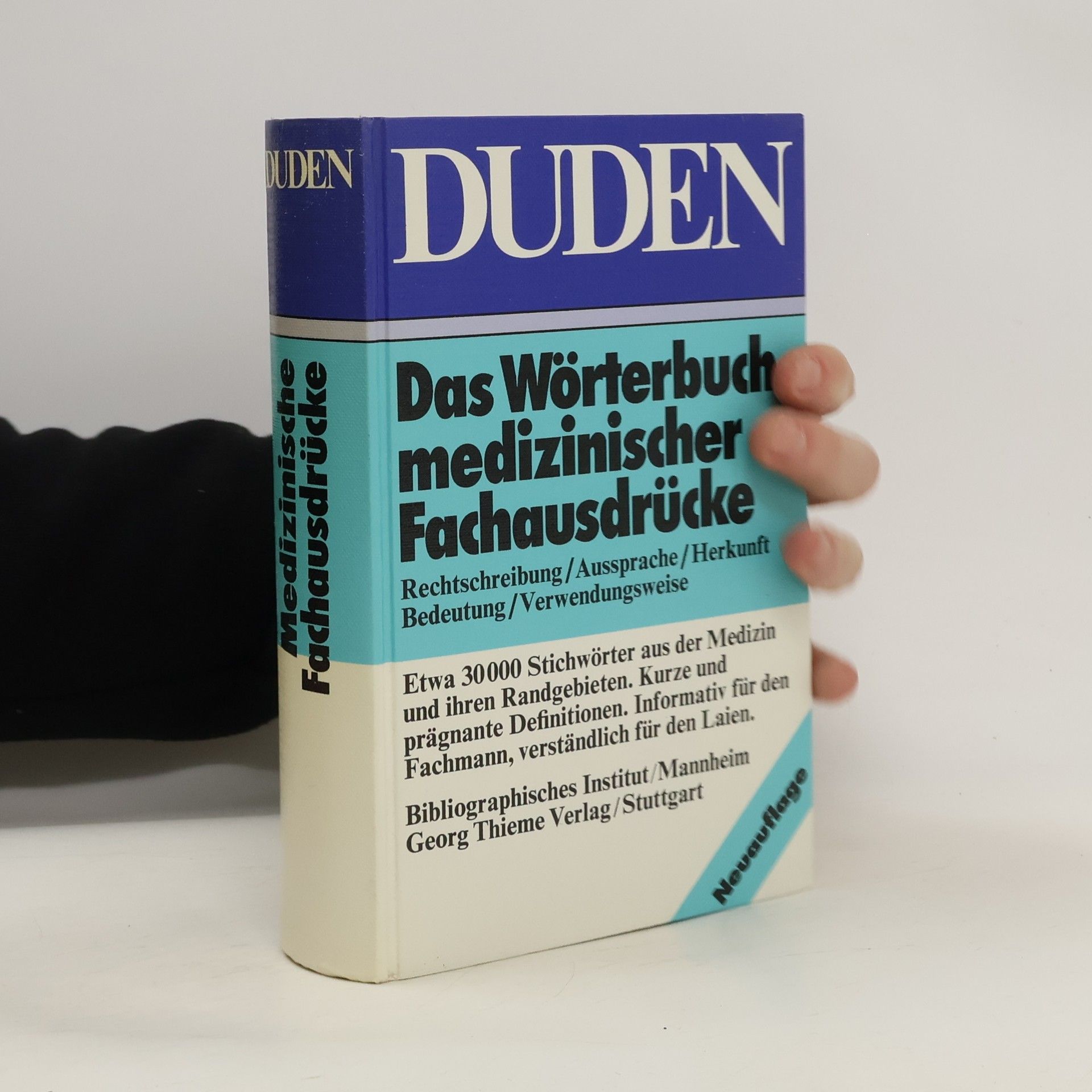 Hermann Lichtenstern Duden Wörterbuch medizinischer Fachausdrücke