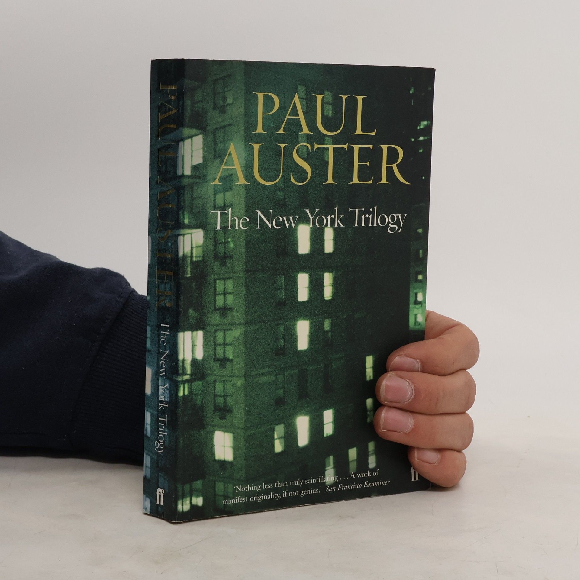 Paul Auster The New York trilogy : City of Glass, Ghosts, The locked room