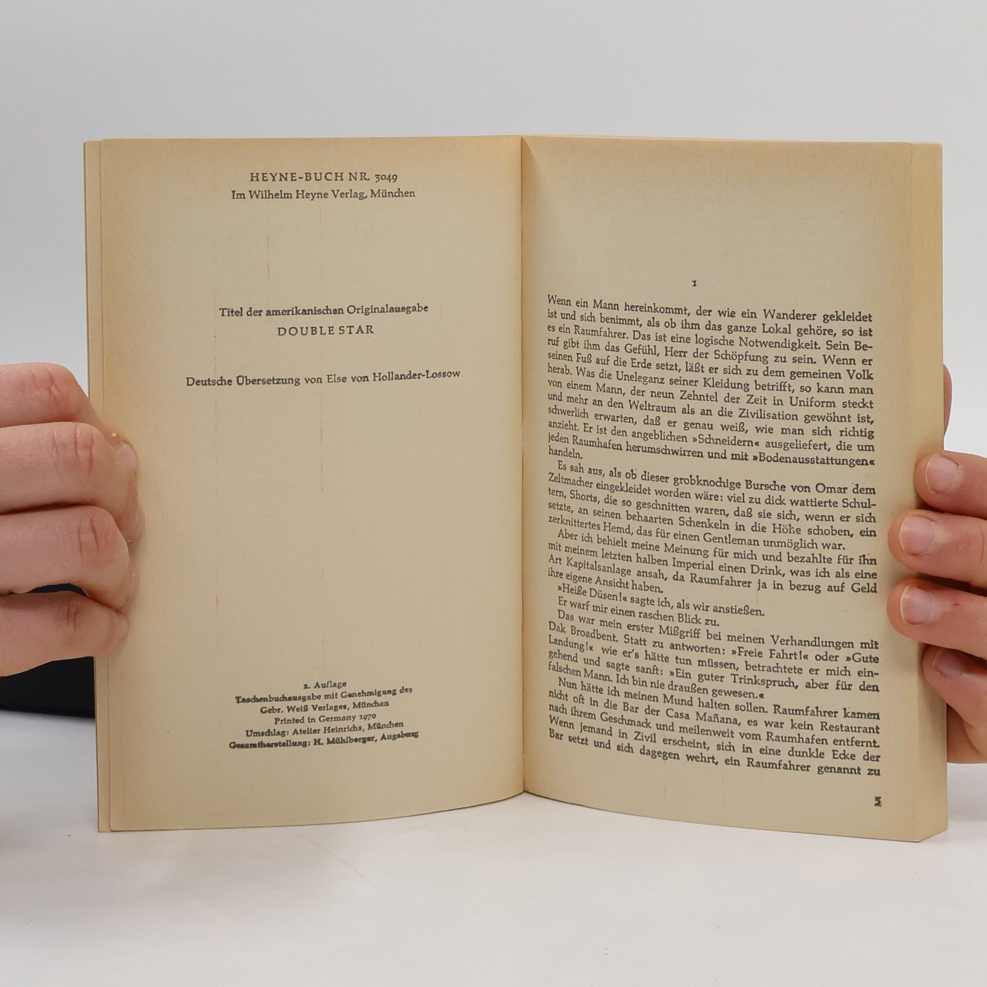 Robert A. Heinlein Ein Doppelleben im Kosmos