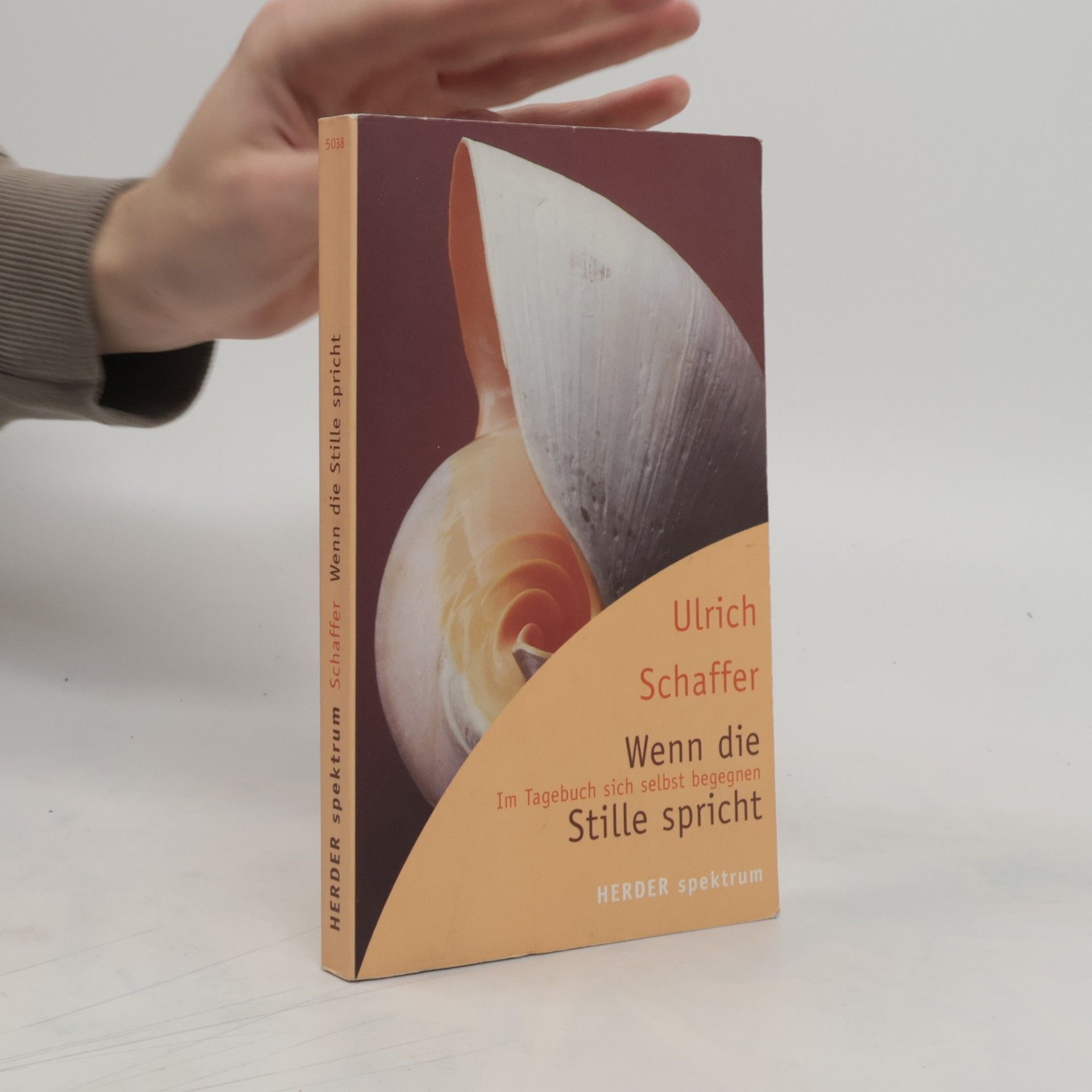 Ulrich Schaffer Wenn die Stille spricht. Im Tagebuch sich selbst begegnen