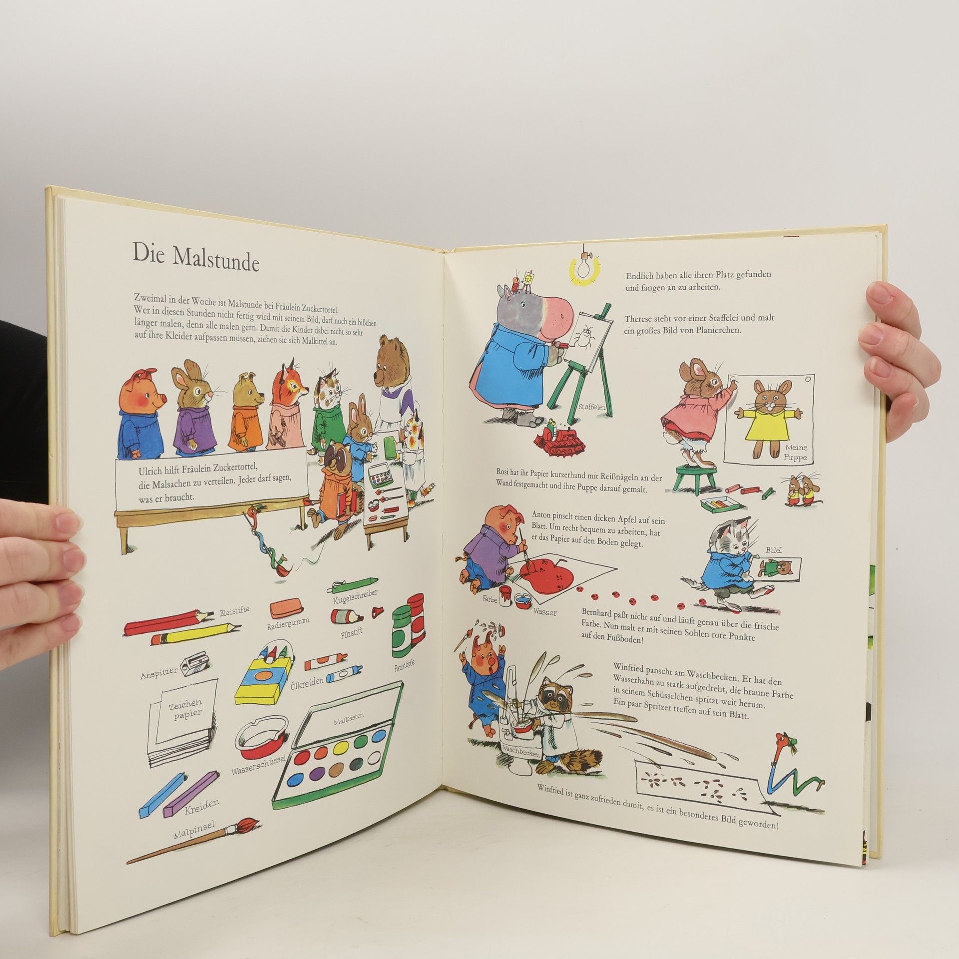 Richard Scarry Mein allerschönstes Buch von Tafel, Schwamm und Kreide
