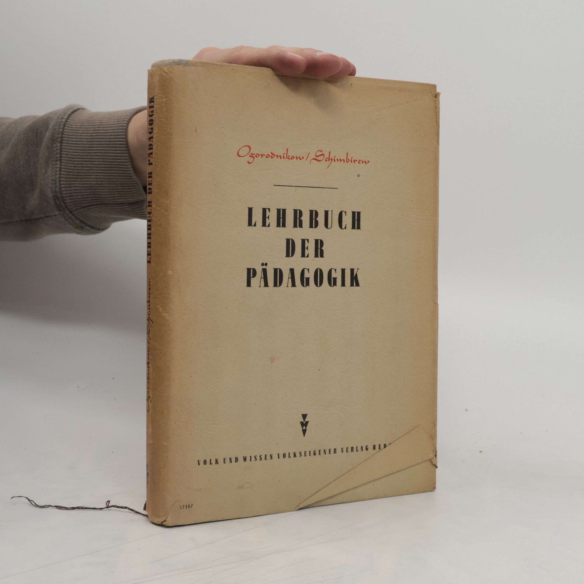 Ivan Trofimovič Ogorodnikov Lehrbuch der Pädagogik