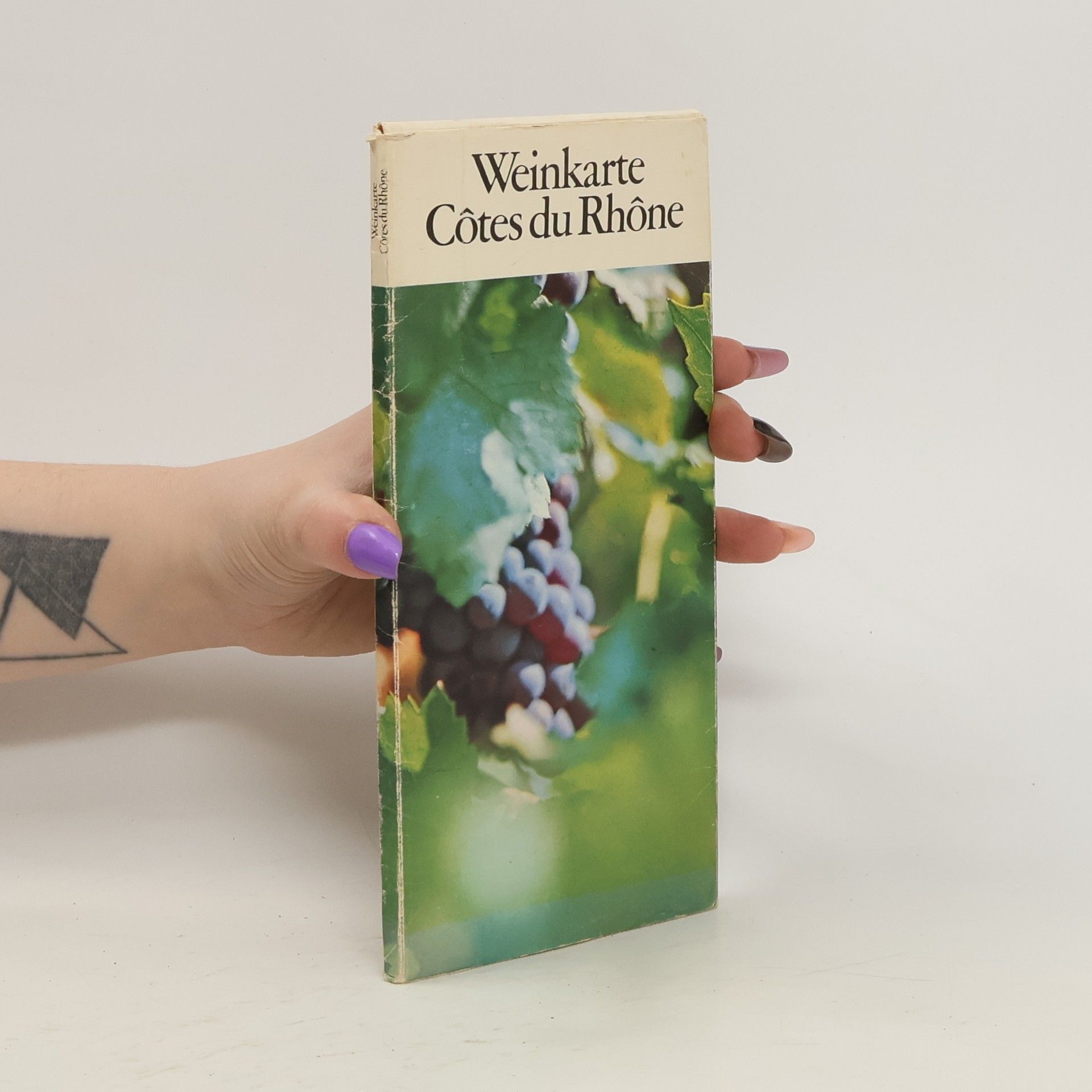 Collectif d'auteurs Weinkarte Gotes du Rhone