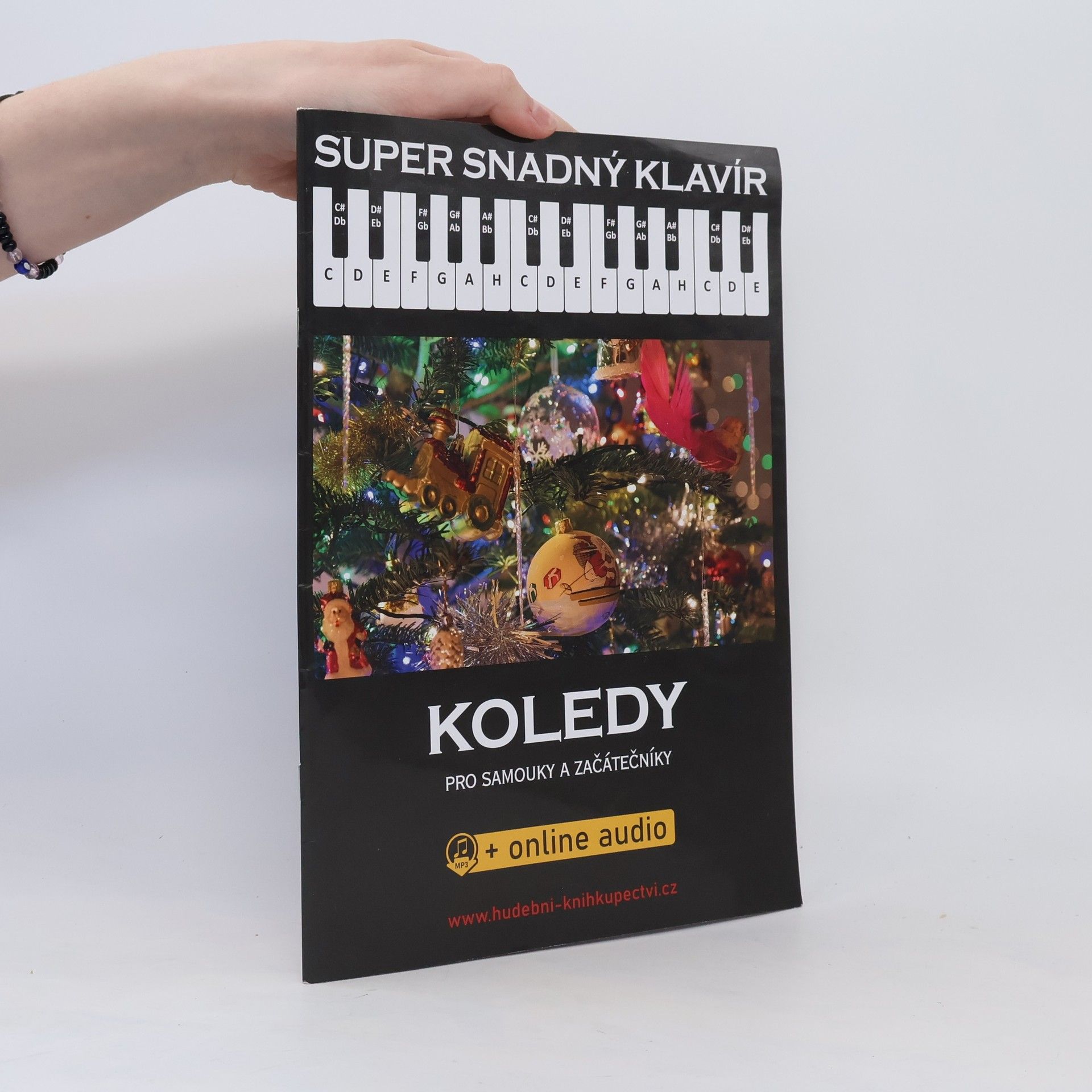 PaeDr. Jiřina Šotolová Super Snadný Klavír - Koledy pro samouky a začátečníky (+online audio)