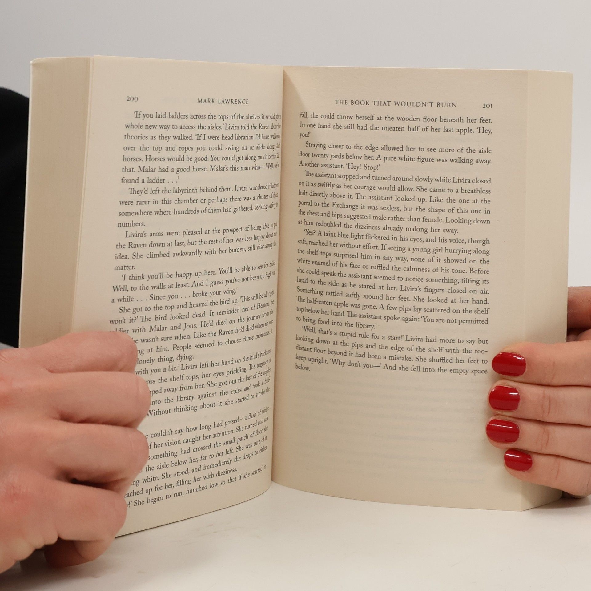 Mark Lawrence The Book That Wouldn't Burn