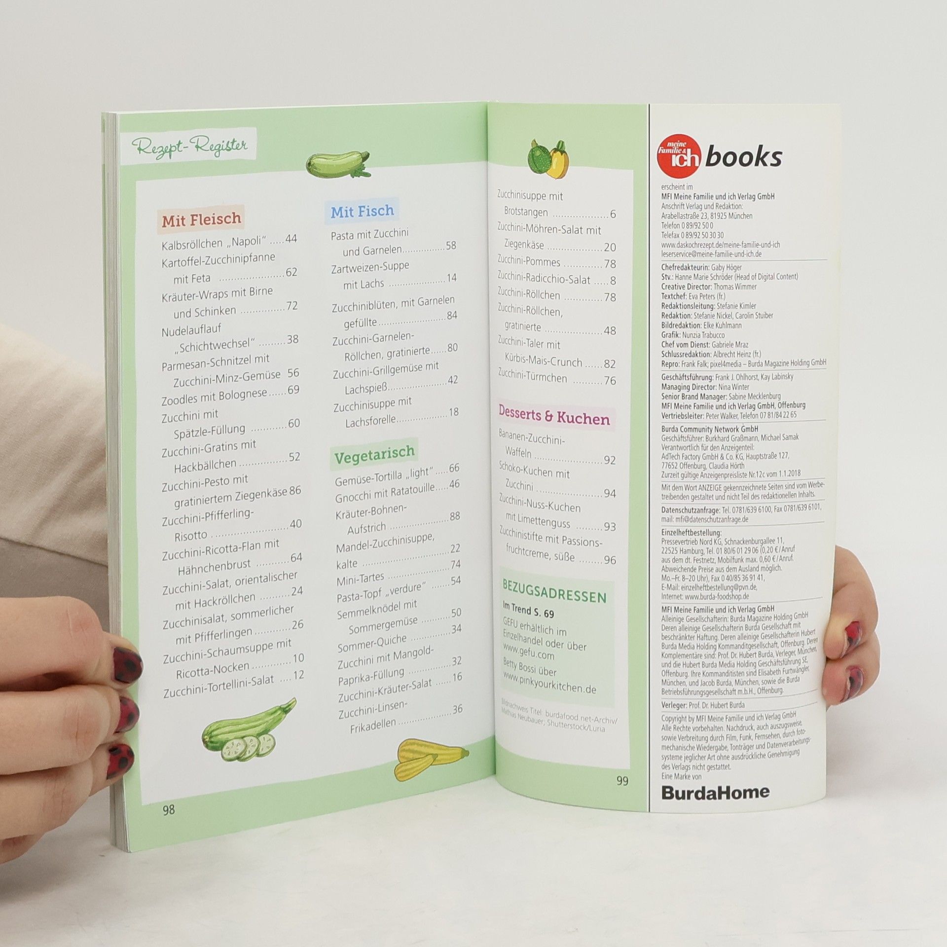 Autorenkollektiv Lieblingsrezepte mit Zucchini