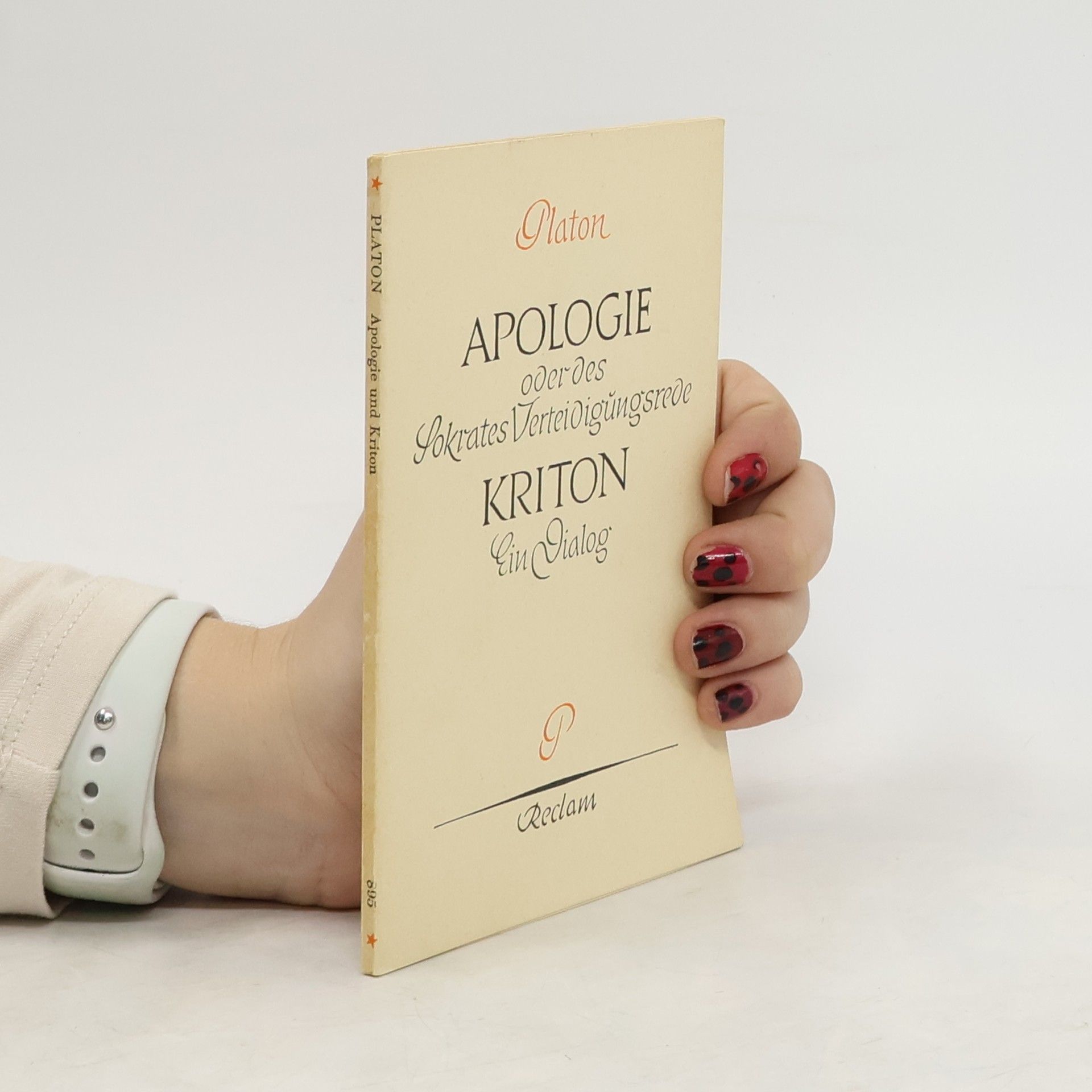 Platón Apologie und Kriton