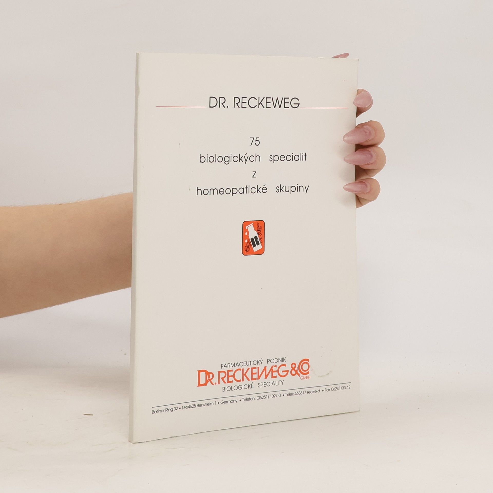 Various authors 75 biologických specialit z homeopatické skupiny