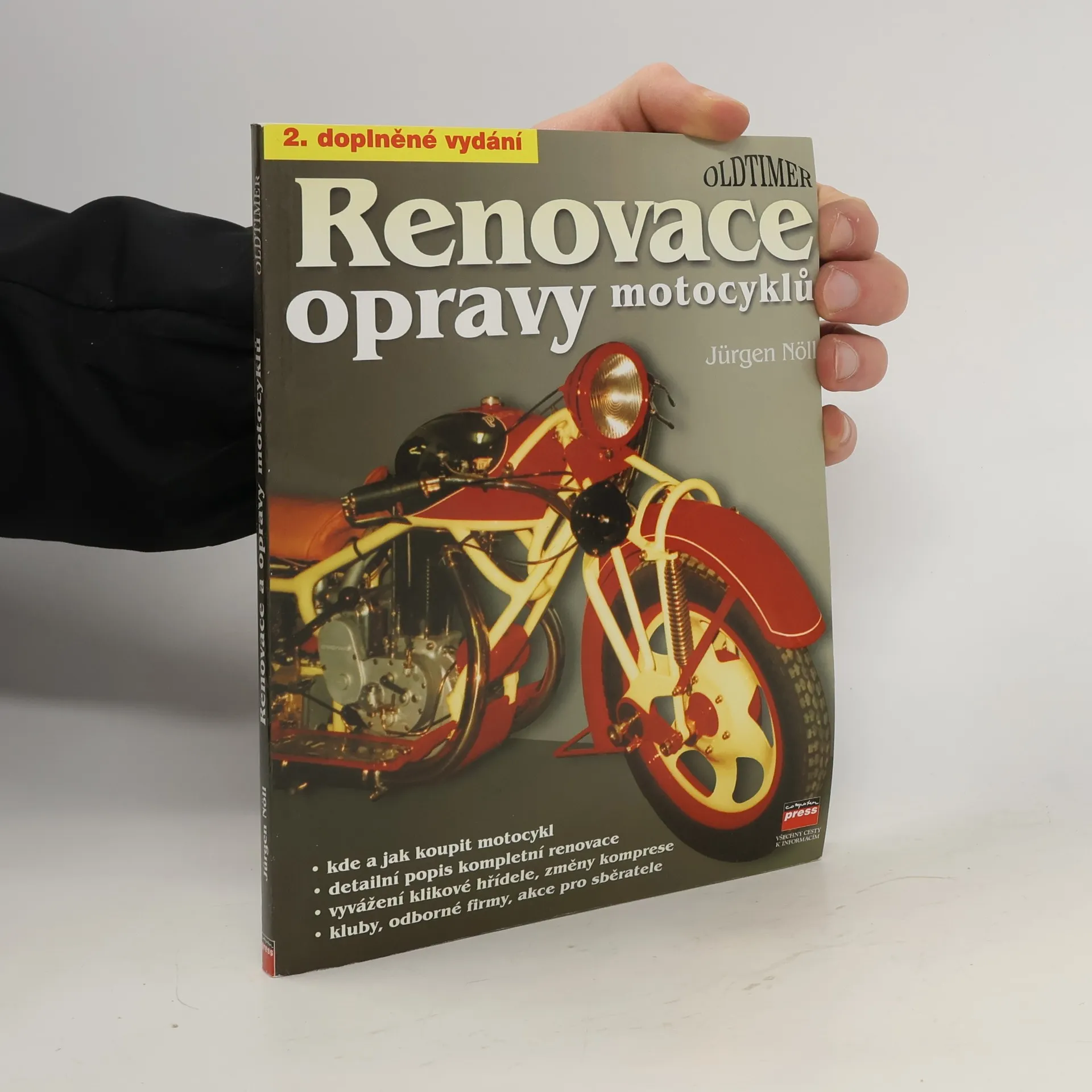 Renovace a opravy motocyklů. 3. doplněné vydání | Book | Paperback | Jürgen Nöll | CS