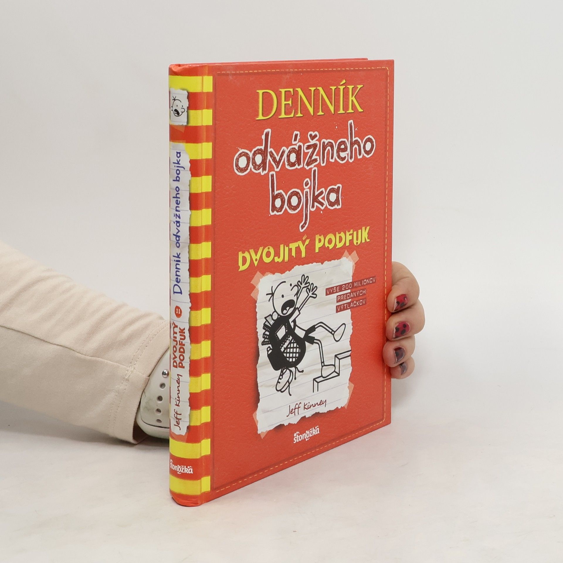 Jeff Kinney Denník odvážneho bojka; dvojitý podfuk