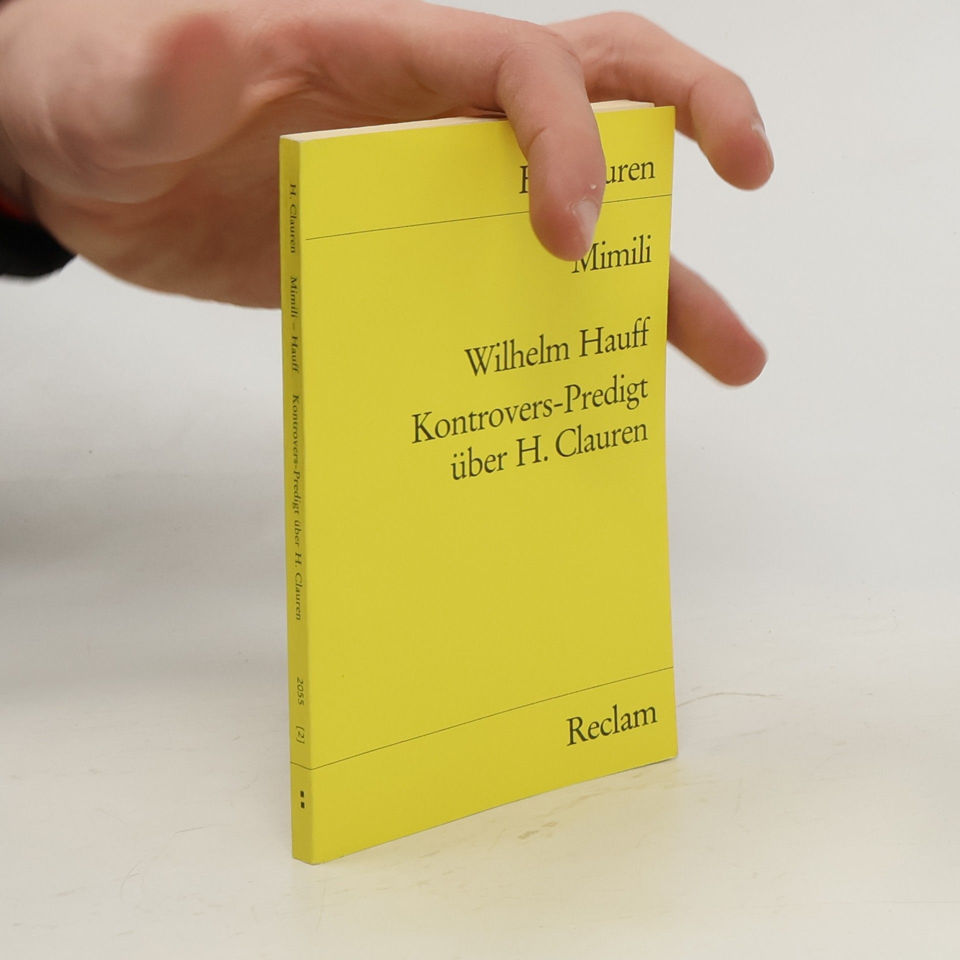 Heinrich Clauren Mimili: Eine Erzählung