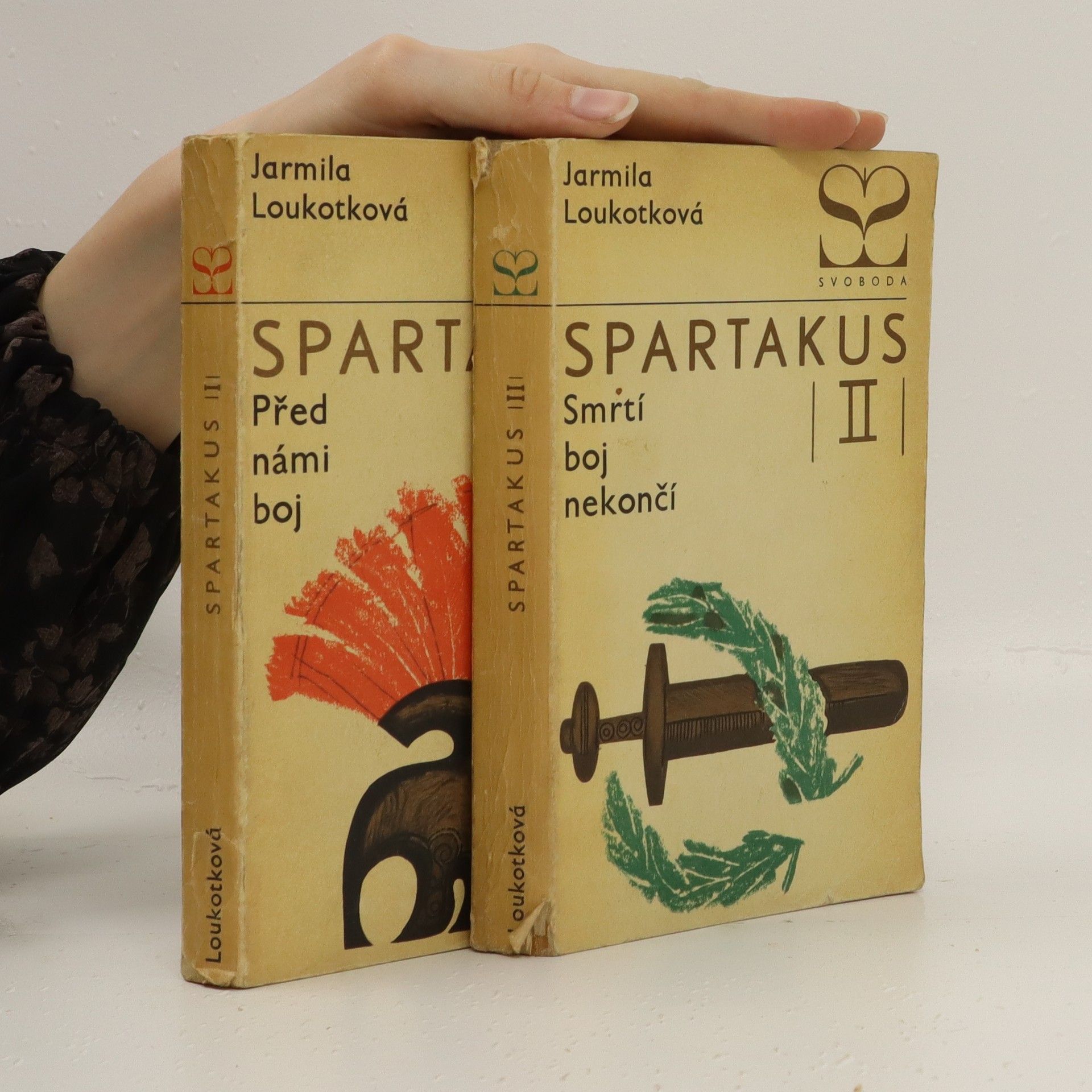 Jarmila Loukotková Spartakus. I. a II. díl