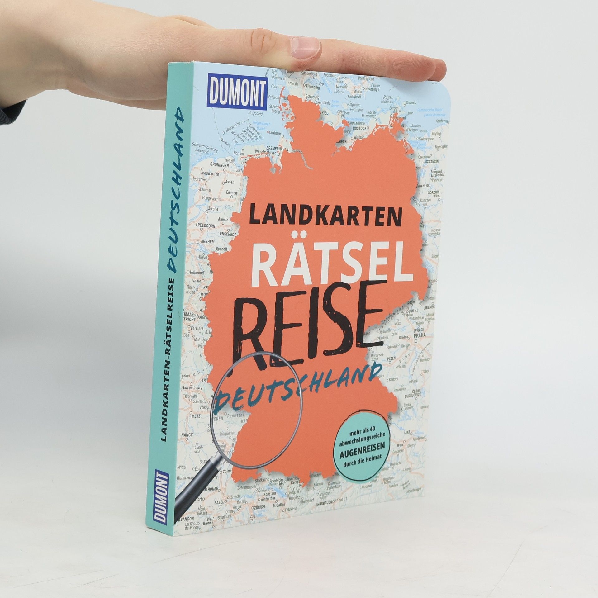 Nadine Ormo Landkarten-Rätselreise Deutschland. Mehr als 40 abwechslungsreiche Augenreisen durch die Heimat