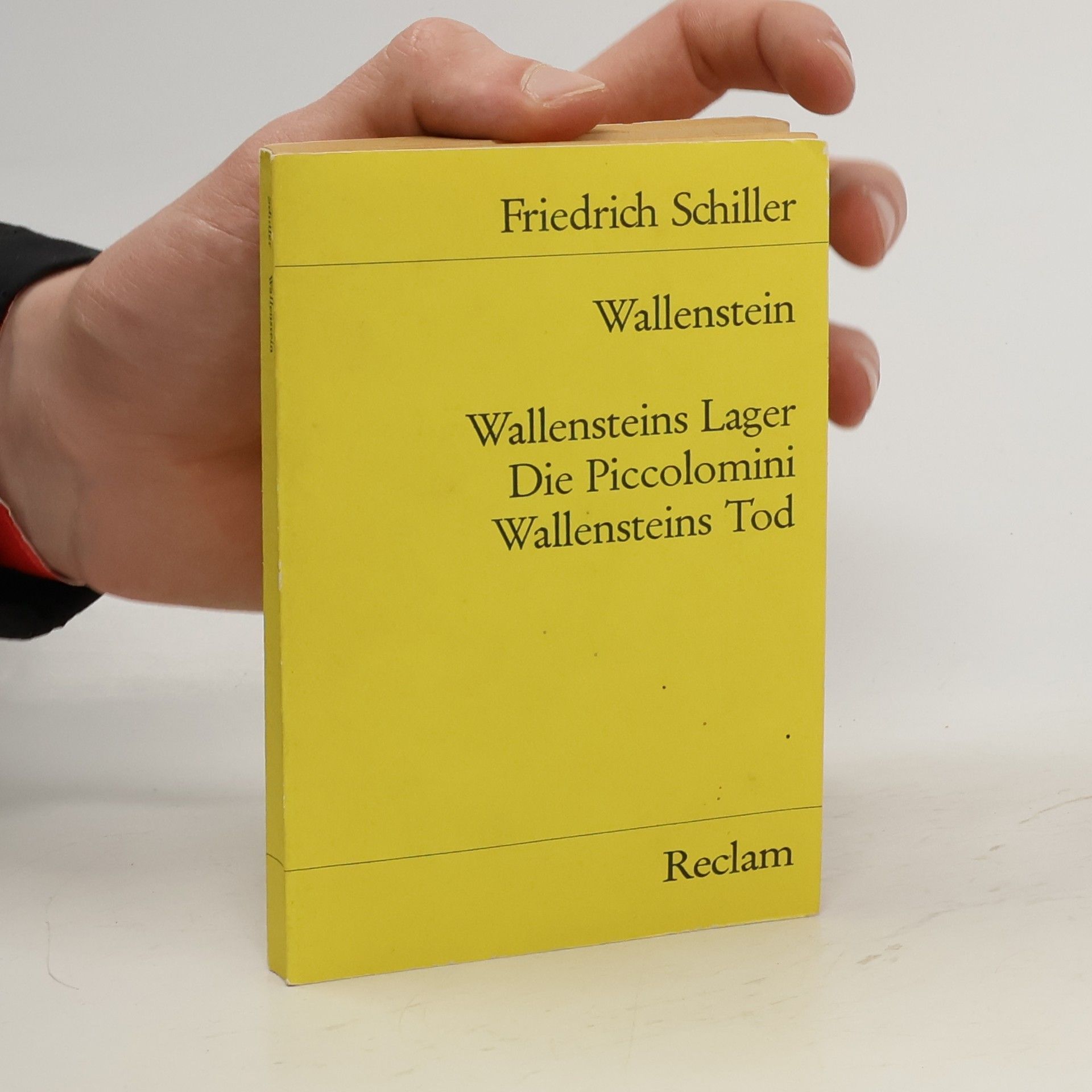Friedrich Schiller Wallenstein