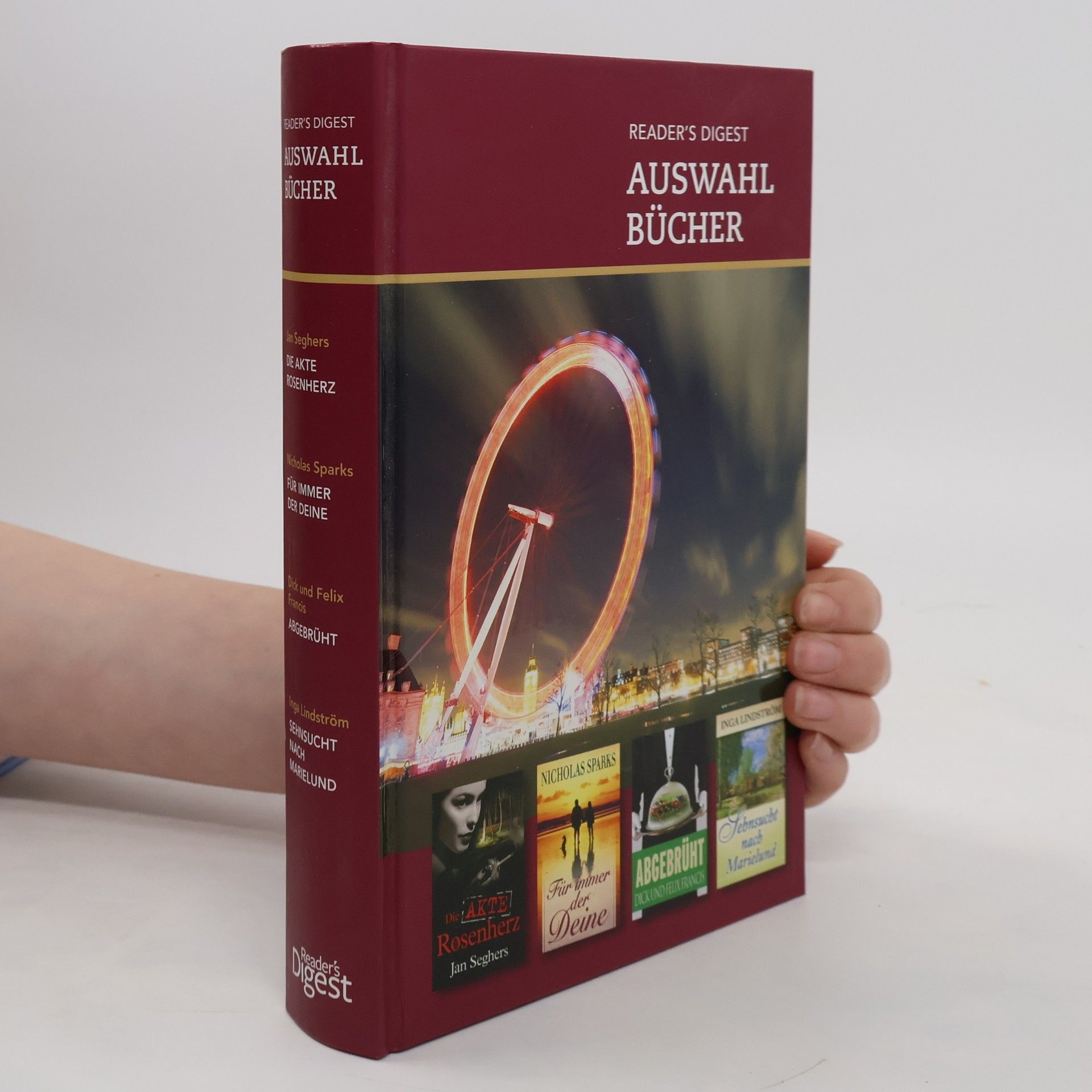 Collectif d'auteurs Reader's Digest Auswahlbücher. Die akte Rosenherz; Für immer der deine; Abgebrücht; Sehnsucht nach Marielund