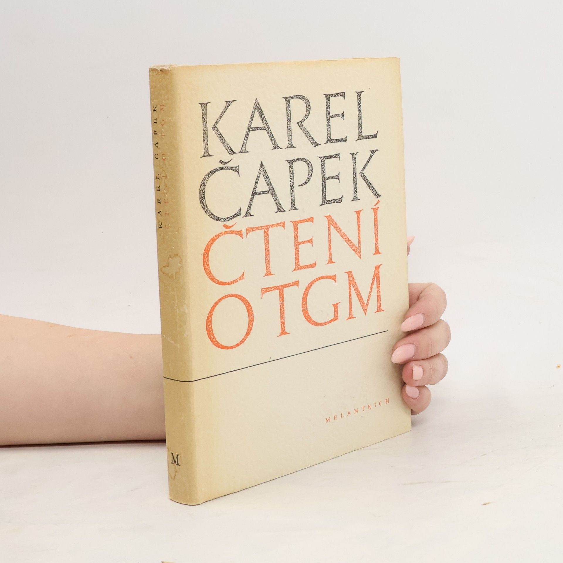 Karel Čapek Čtení o TGM