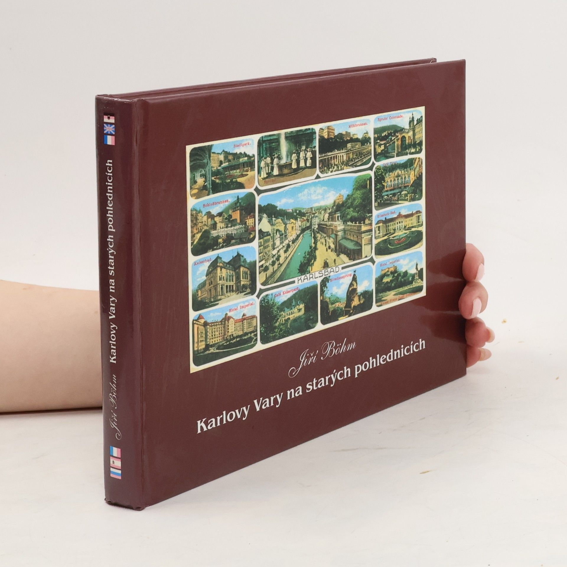 Bohm Jiří Karlovy Vary na starých pohlednicích
