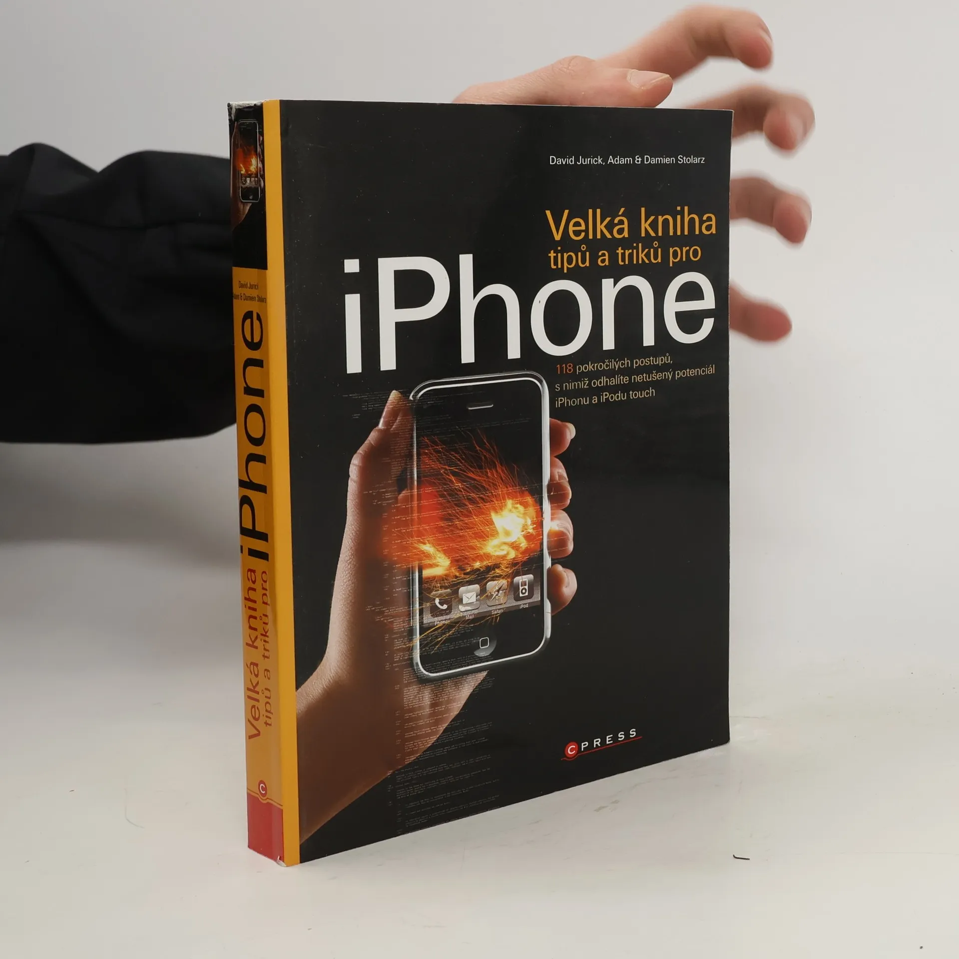 Velká kniha tipů a triků pro iPhone | Book | Paperback | Damien Stolarz | CS