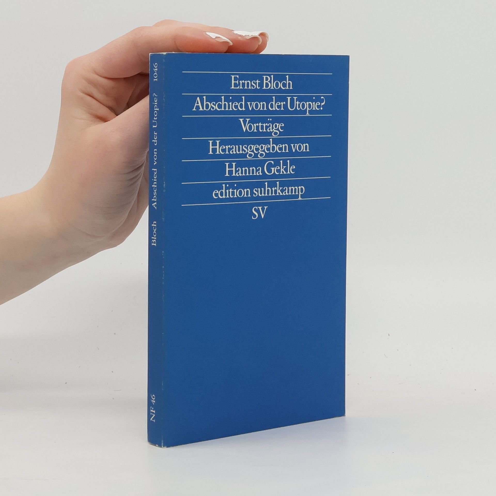 Ernst Bloch Abschied von der Utopie?