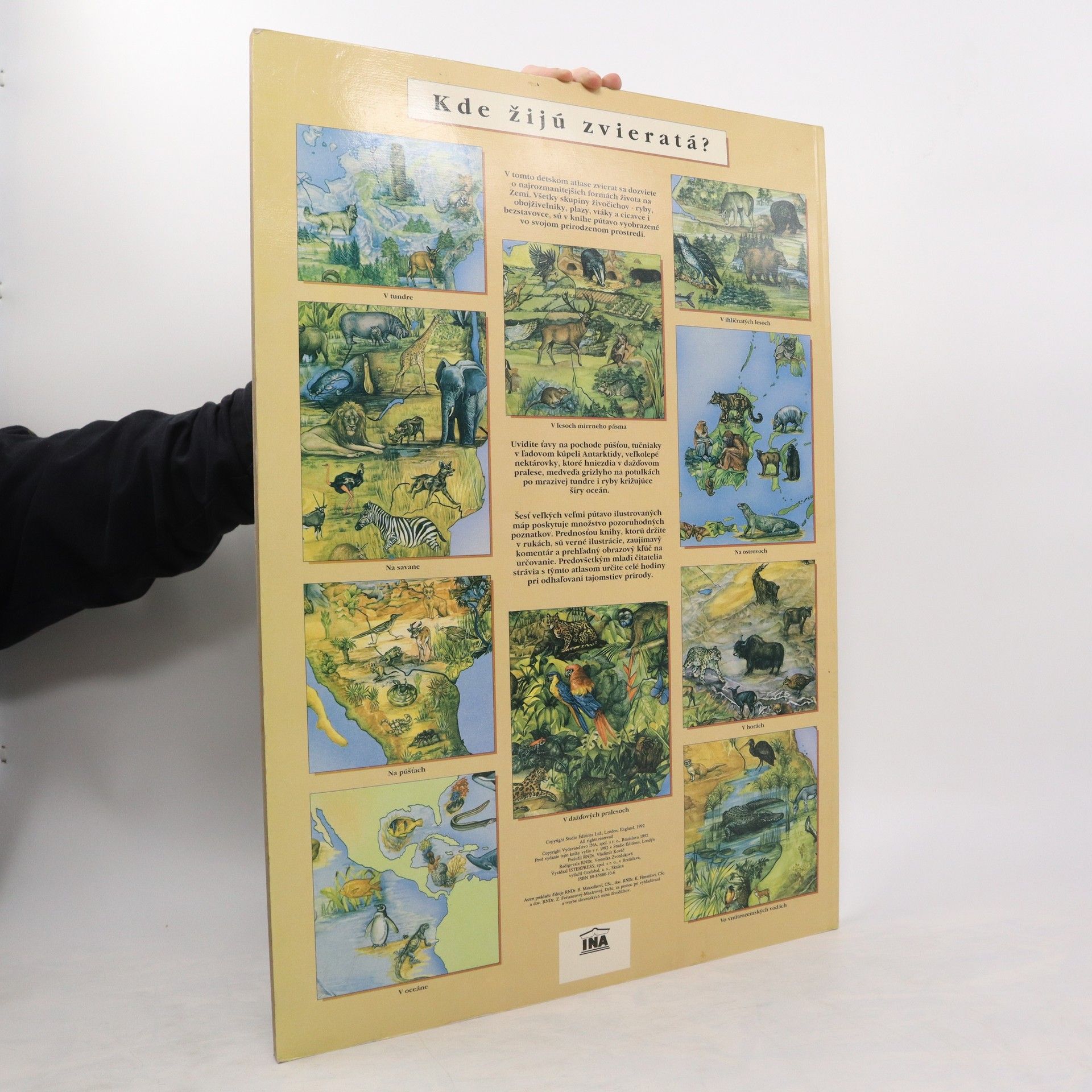 Gillian Standring Veľký atlas zvierat