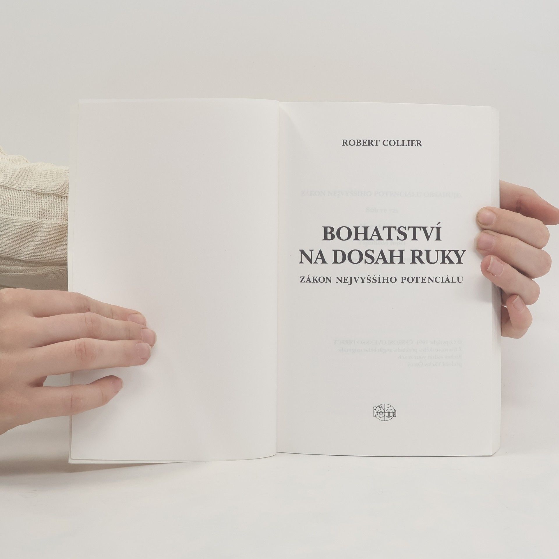 Robert Collier Bohatství na dosah ruky. Zákon nejvyššího potenciálu