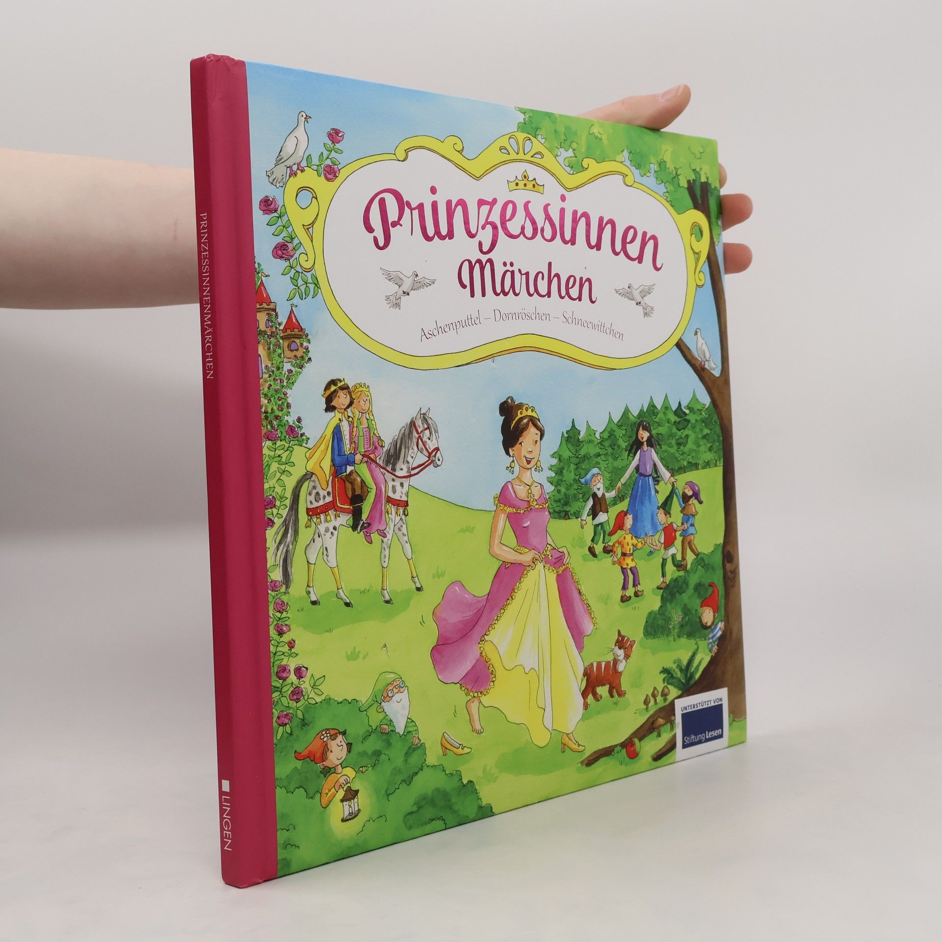 AA.VV. Prinzessinnen Märchen. Aschenputtel-Donröschen-Schneewittchen