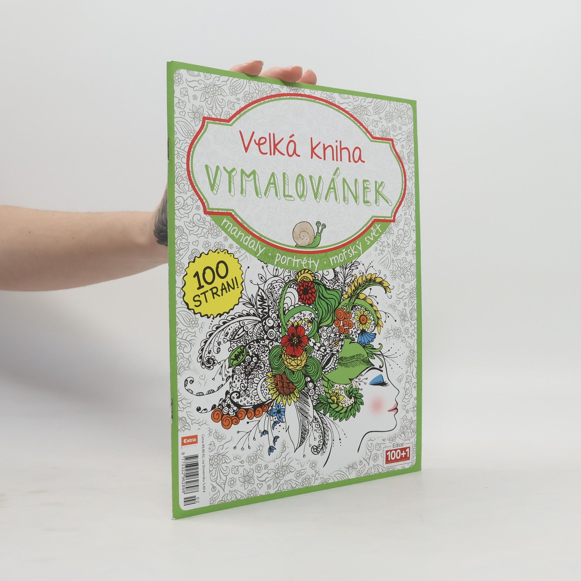 Autores varios Velká kniha vymalovánek. Mandaly, portréty, mořský svět