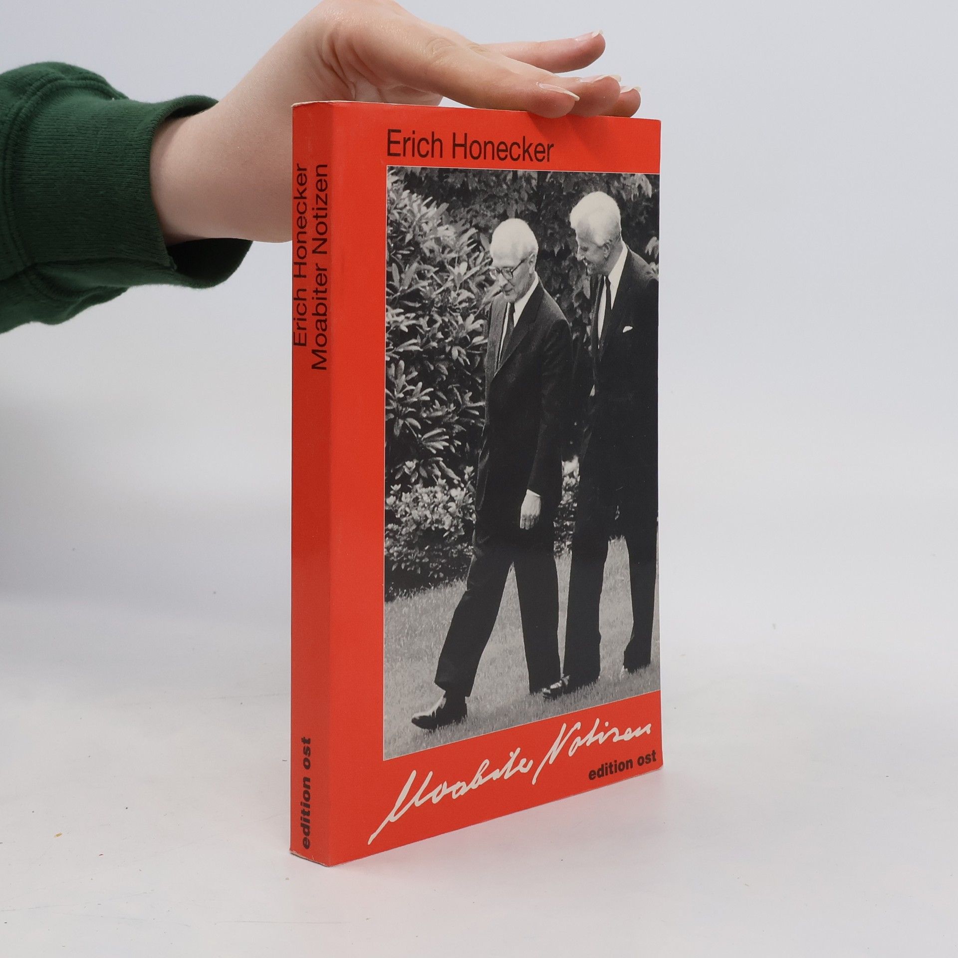 Erich Honecker Moabiter Notizen