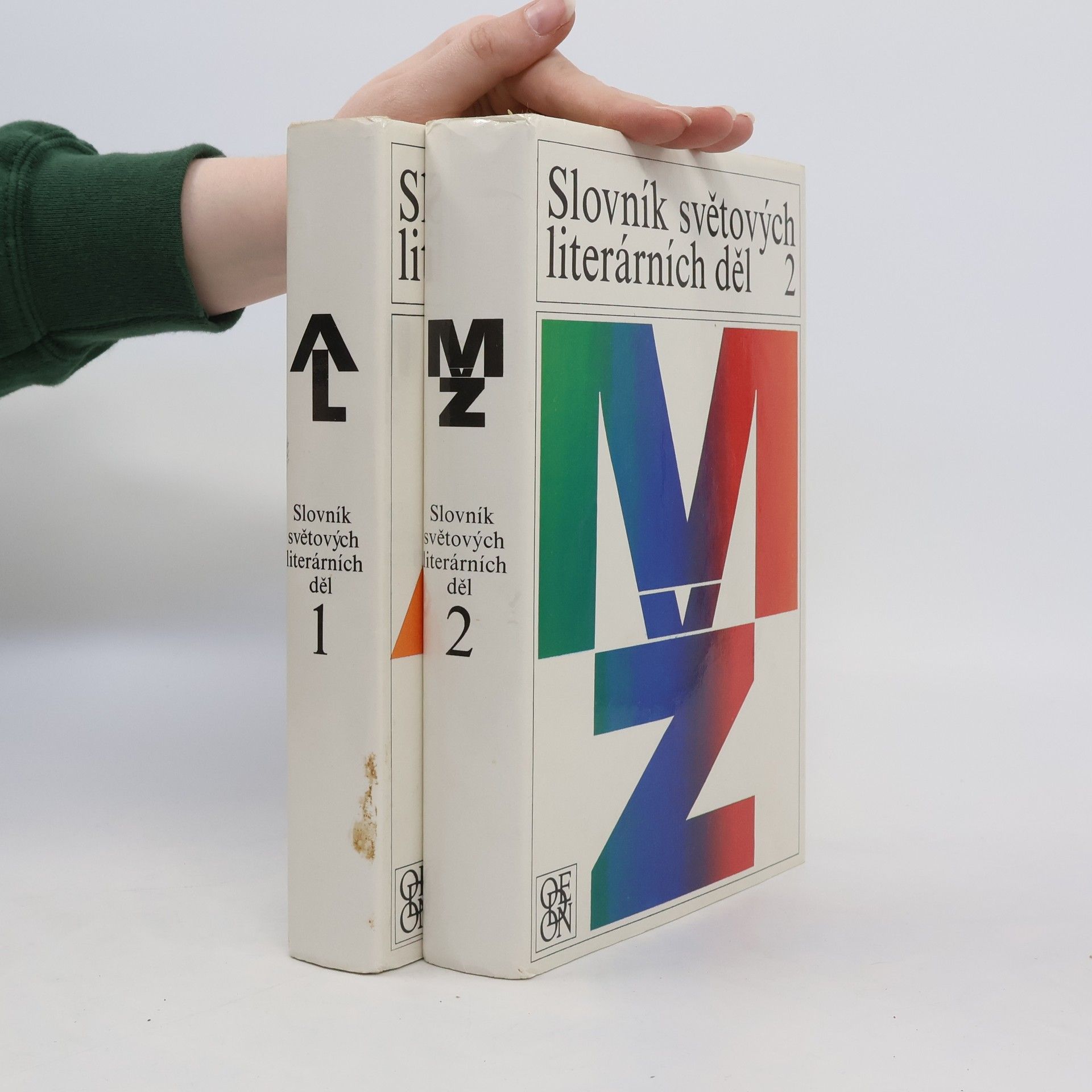 Vladimír Macura Slovník světových literárních děl 1. a 2. díl
