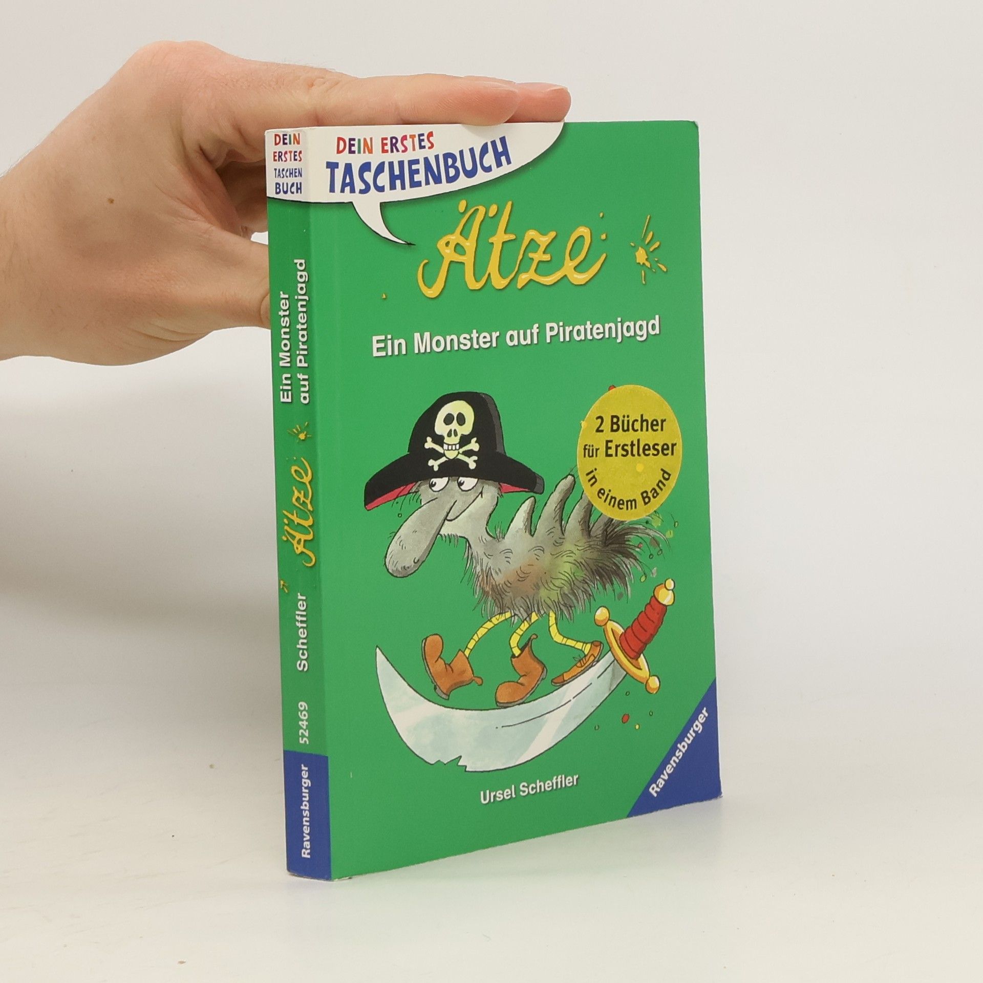 Ursel Scheffler Ätze - ein Monster auf Piratenjagd