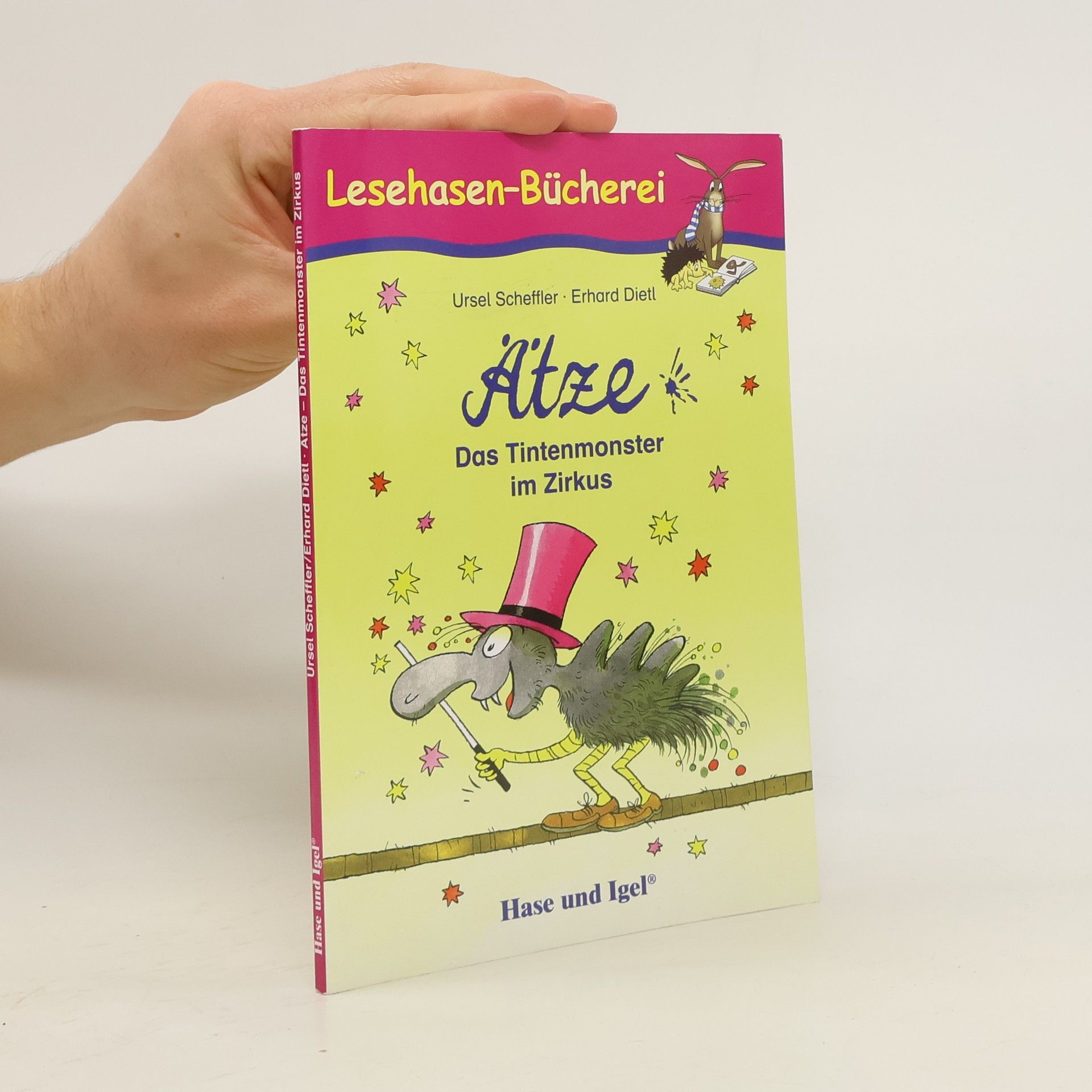 Ursel Scheffler Ätze das Tintenmonster im Zirkus, Schulausgabe
