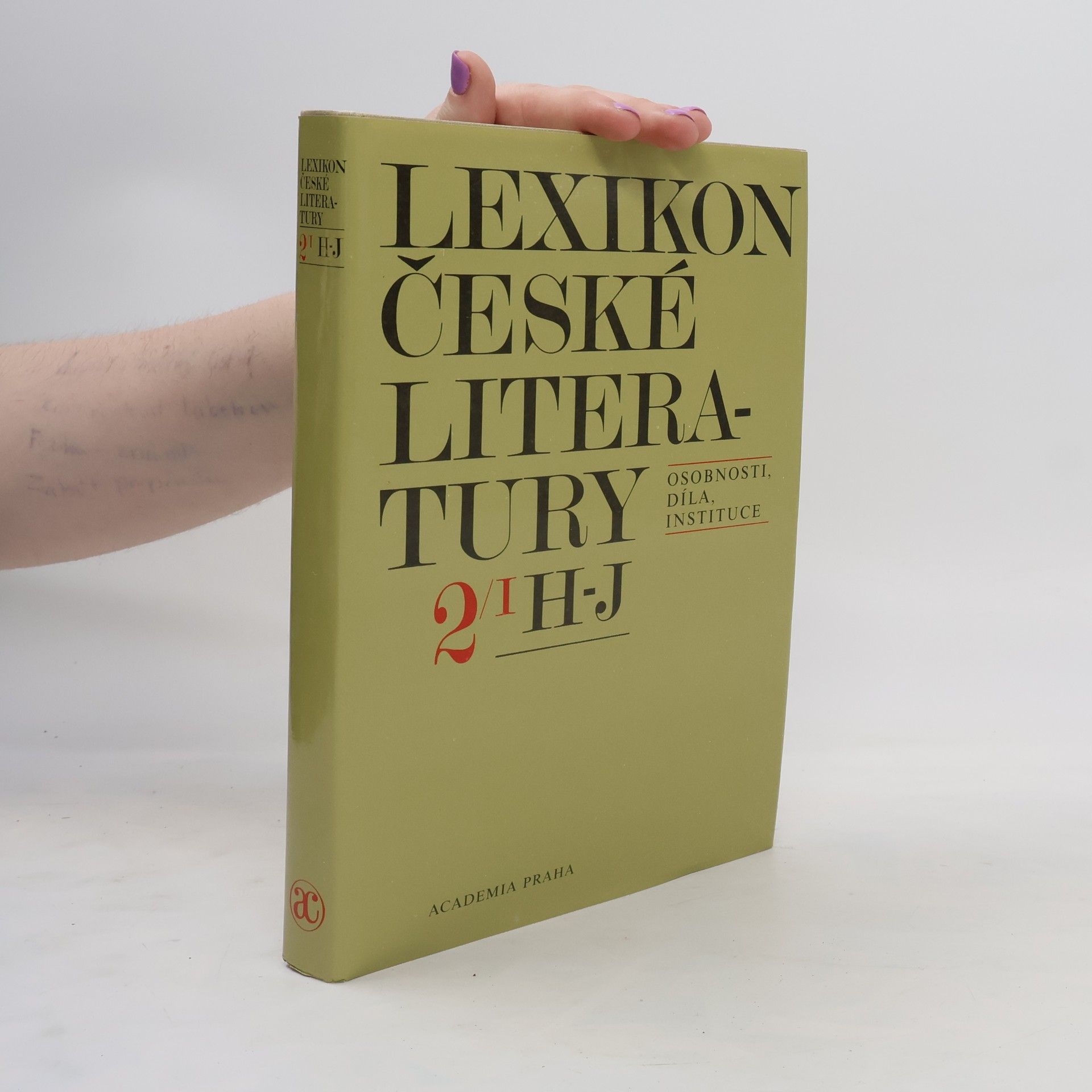 kolektiv Lexikon české literatury. 2/I. H-J