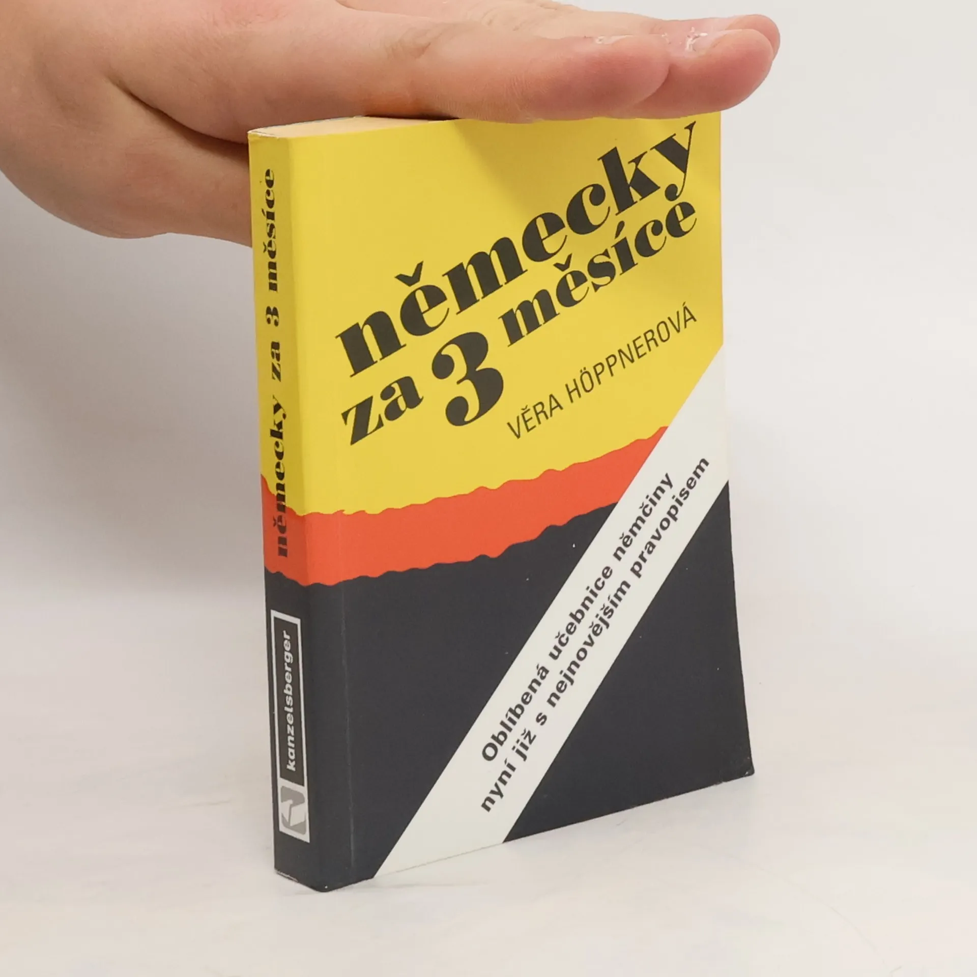 Německy za 3 měsíce | Kniha | Věra Höppnerová | CS, DE