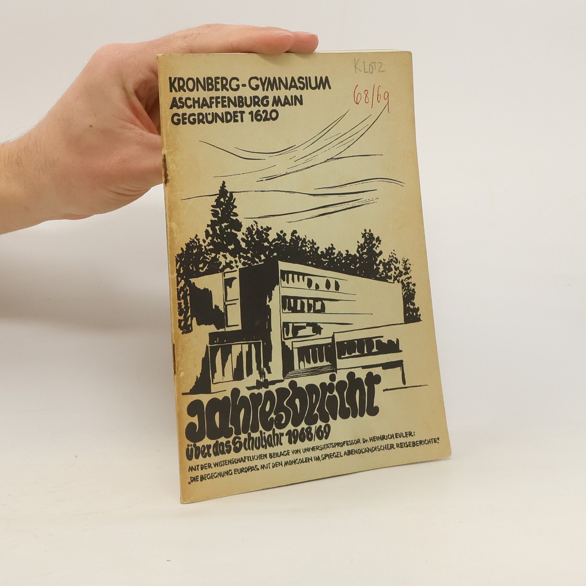 kolektiv Jahresbericht über das Schuljahr 1968-1969