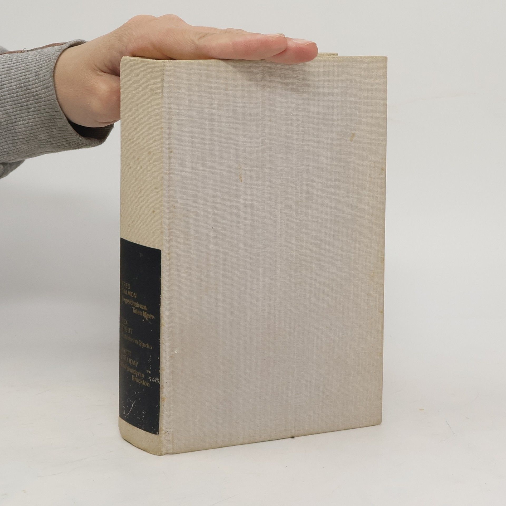 Fred Salmon Es geschah am Toten Meer. Aufruhr im Studio. Ein Fremder in Brockton