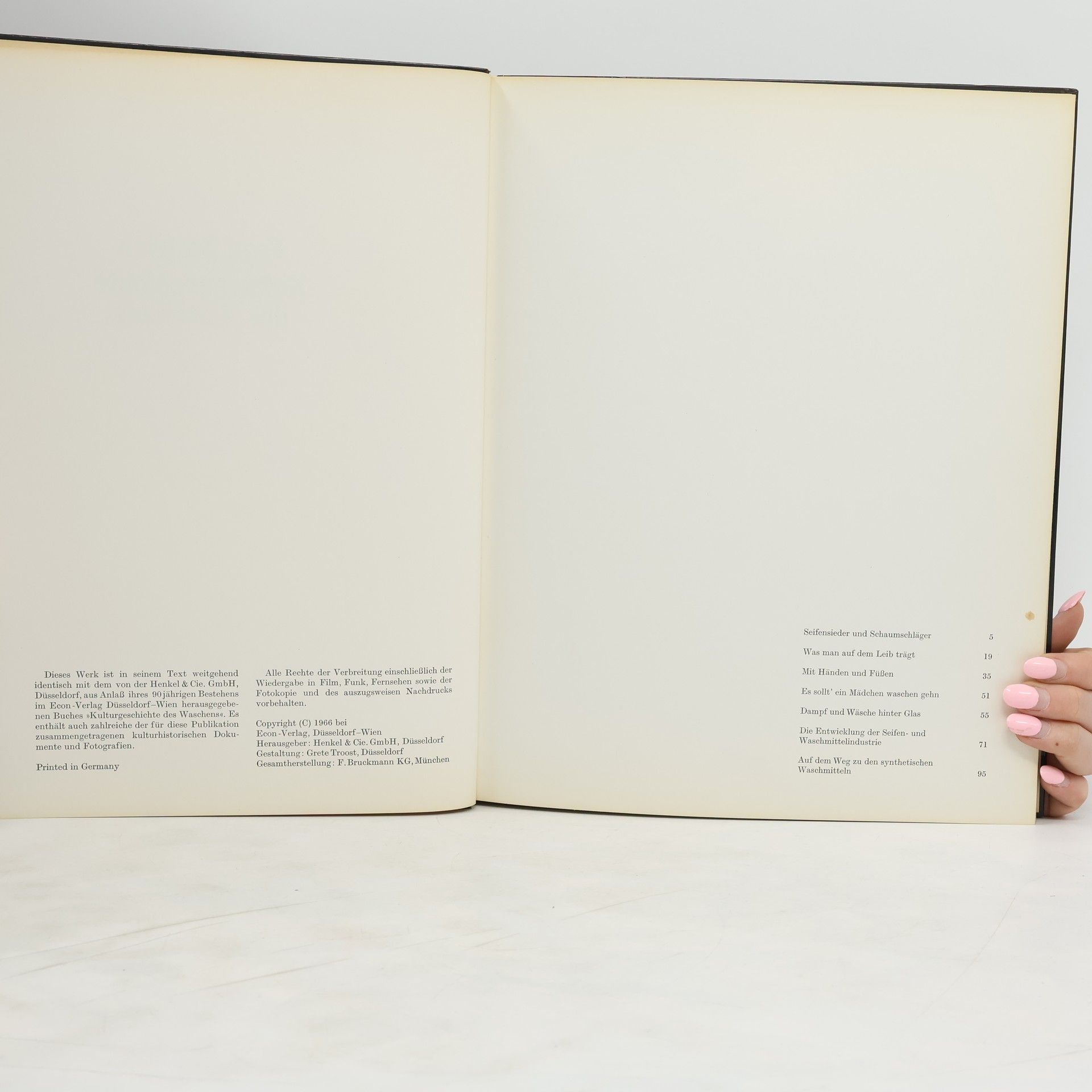 Fred Bertrich Kulturgeschichte des Waschens