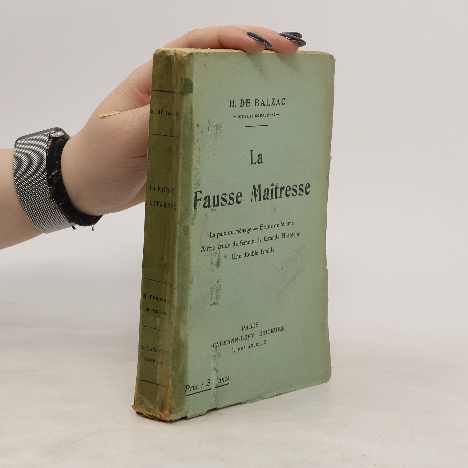 Honoré de Balzac La Fausse Maitresse