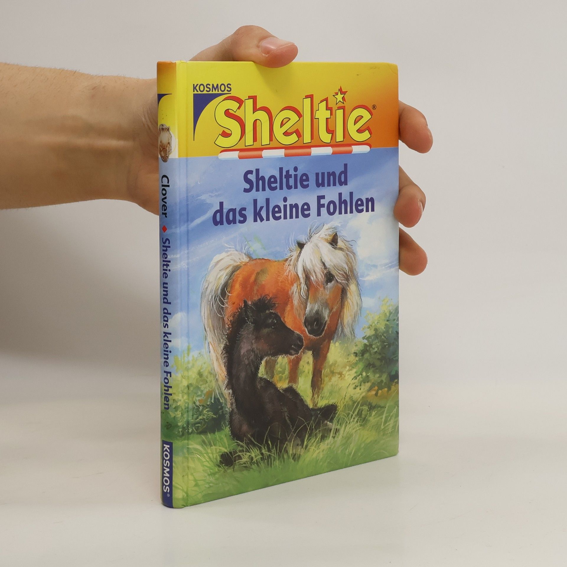 Peter Clover Sheltie und das kleine Fohlen