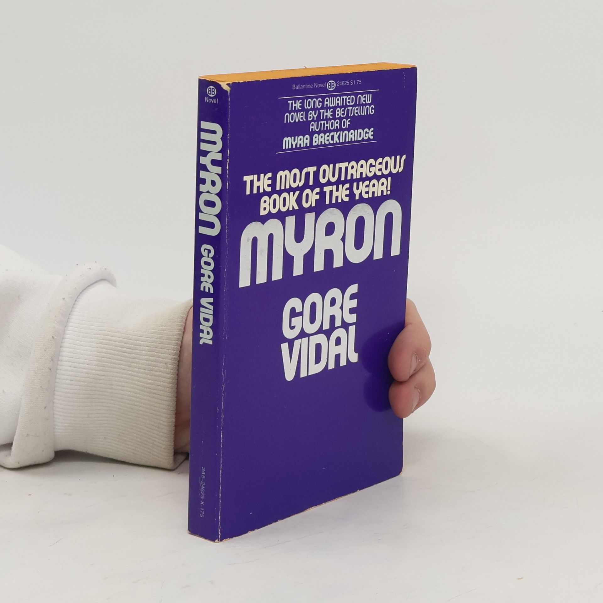 Gore Vidal THE MOST OUTRAGEOUS BOOK OF THE YEAR! MYRON