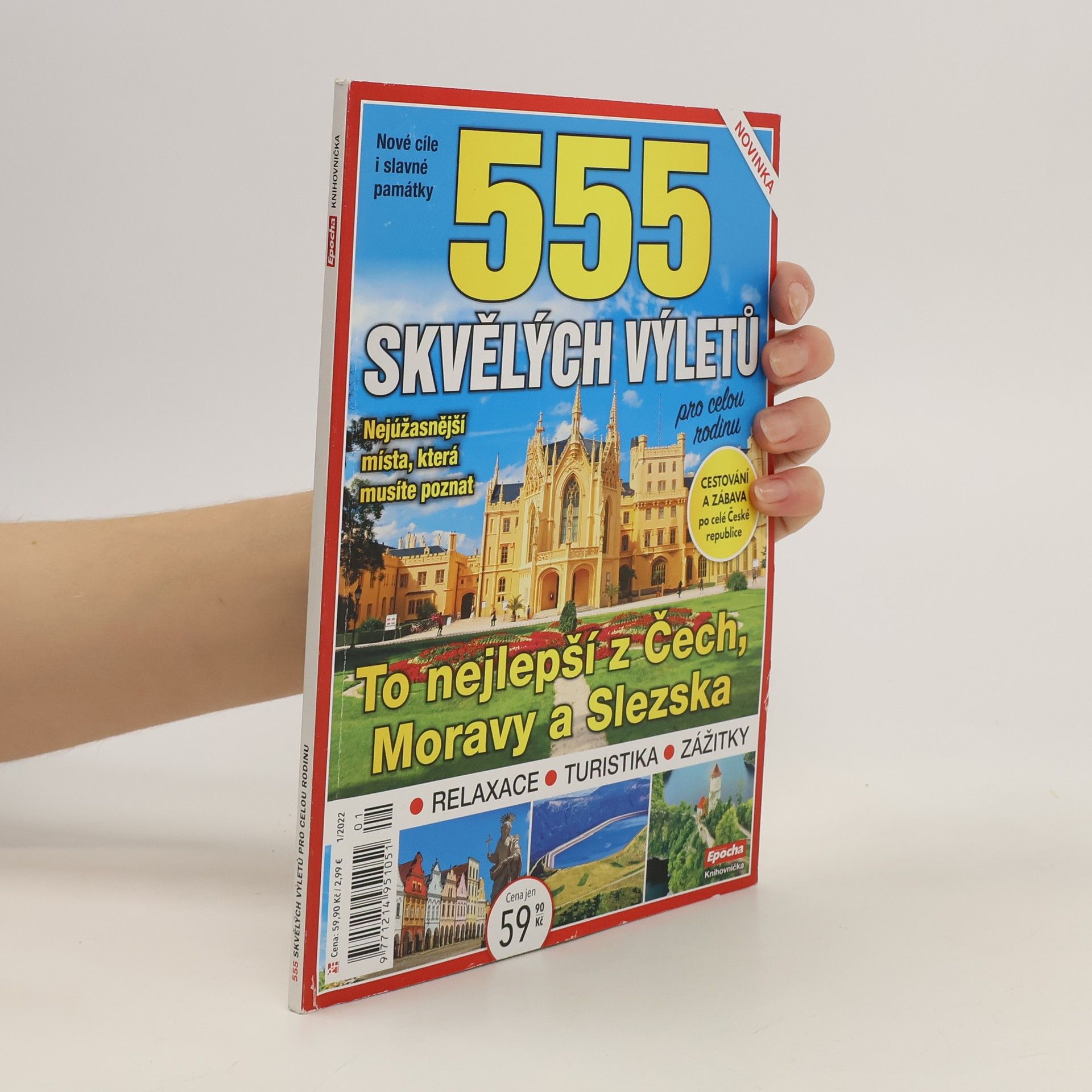 Zdeněk Kašťák 555 skvělých výletů pro celou rodinu