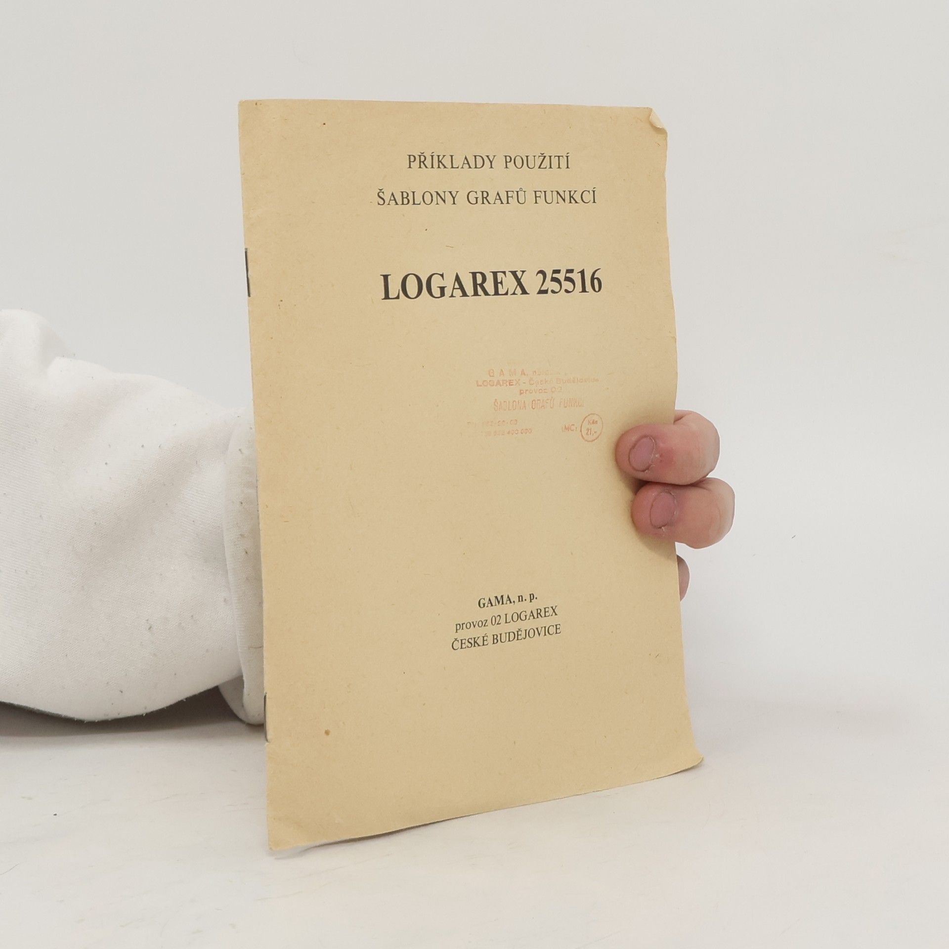 Kolektiv autorů Příklady použití šablony grafů funkcí Logarex 25516