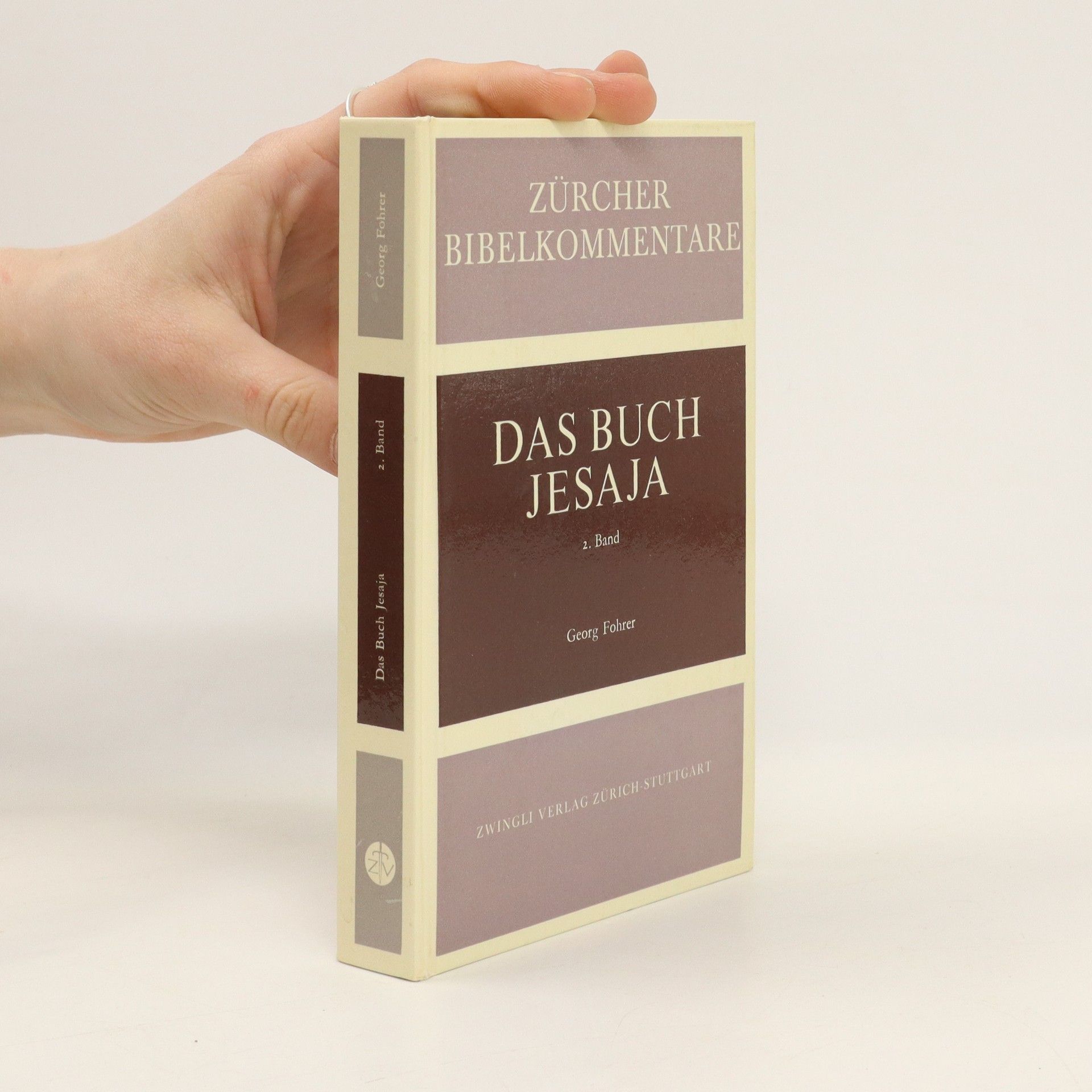 D. Dr. Georg Fohrer Das Buch Jesaja. 2. Band Kapitel 24-39
